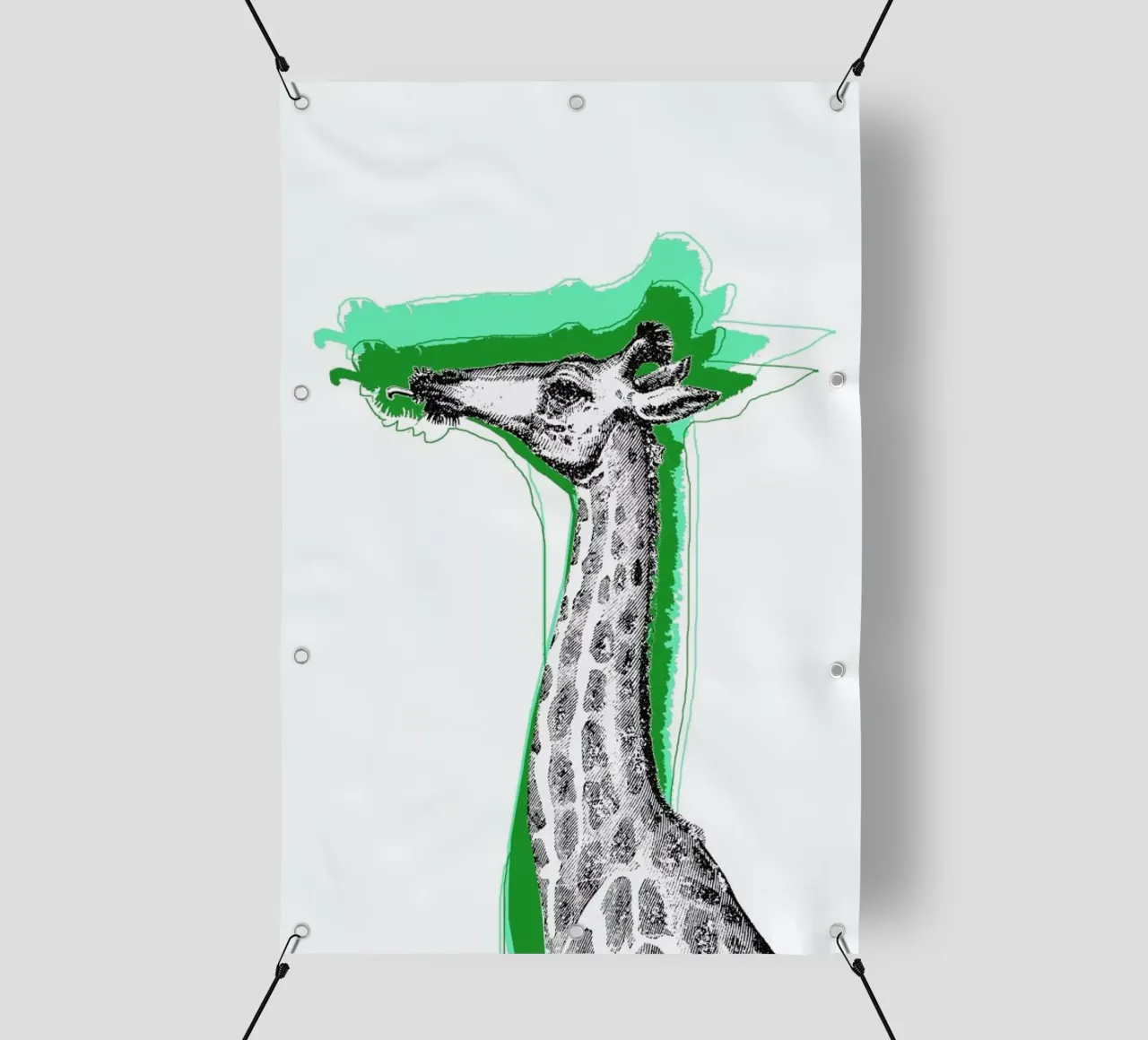 Cool Giraffe telo in pvc da Rococco LA