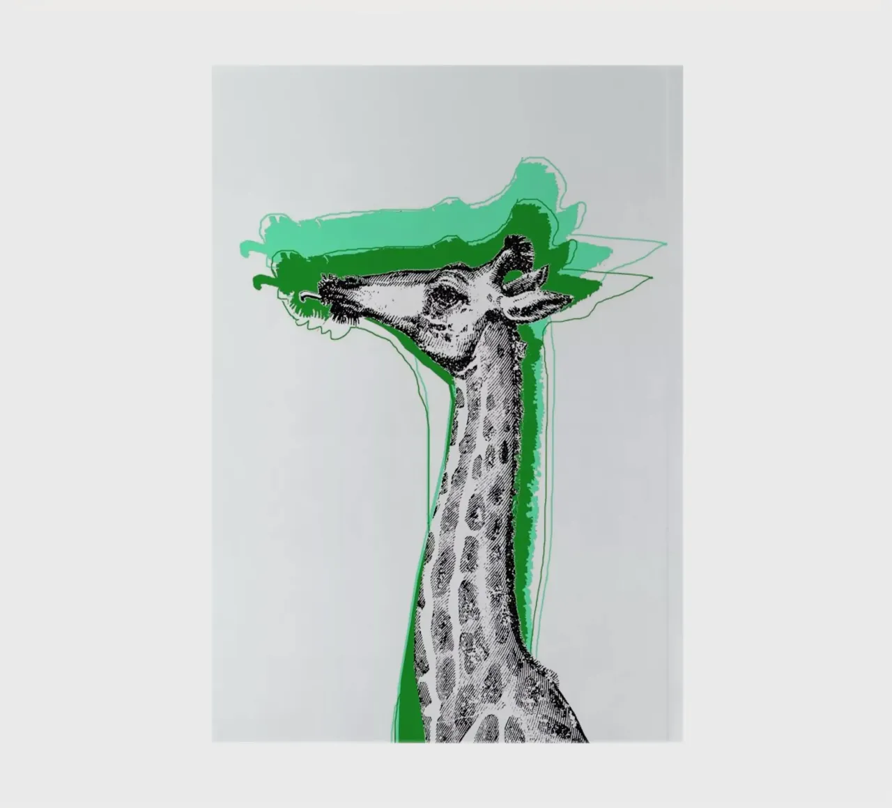 Cool Giraffe notebook by Rococco LA