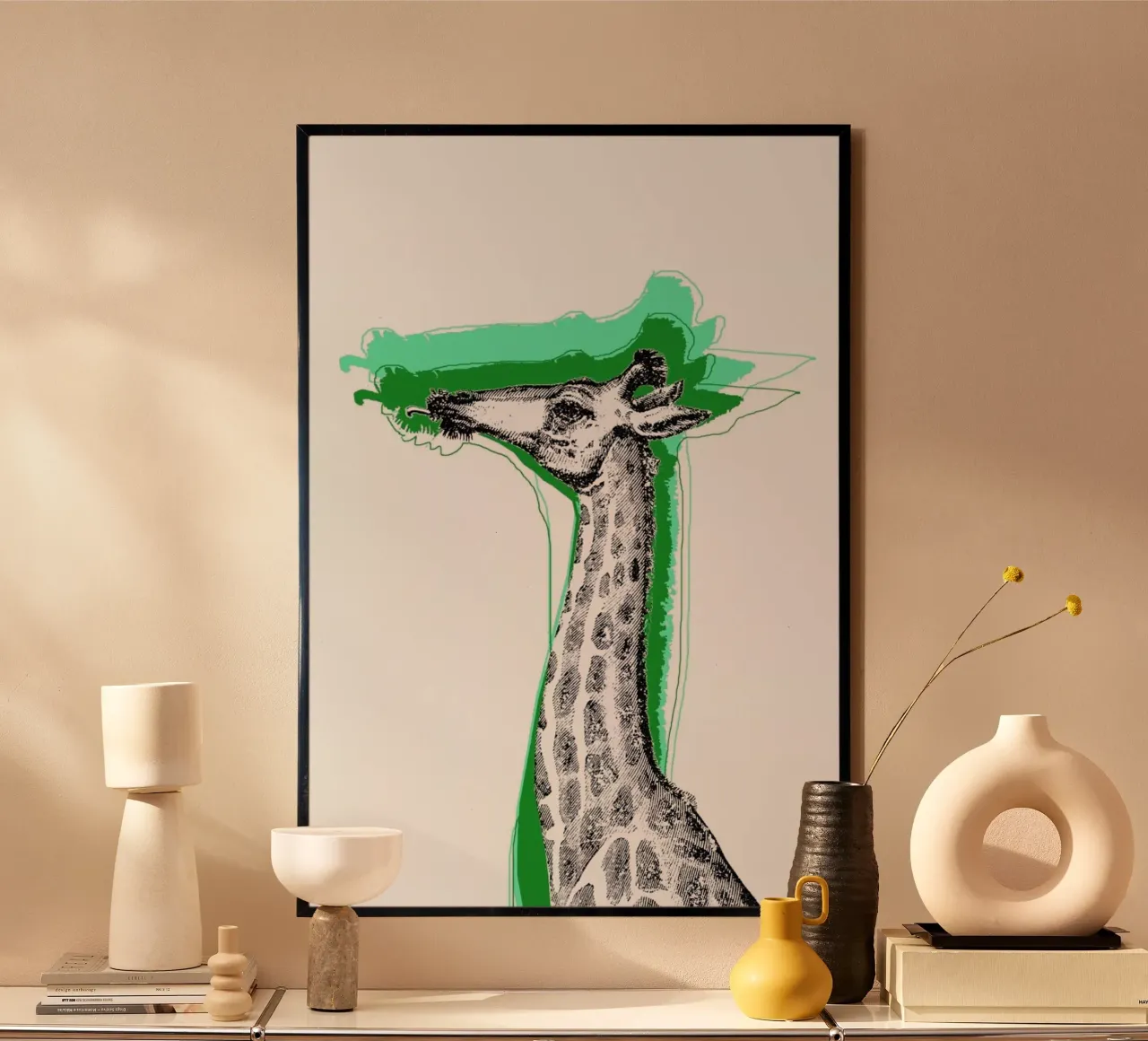 Cool Giraffe poster da Rococco LA
