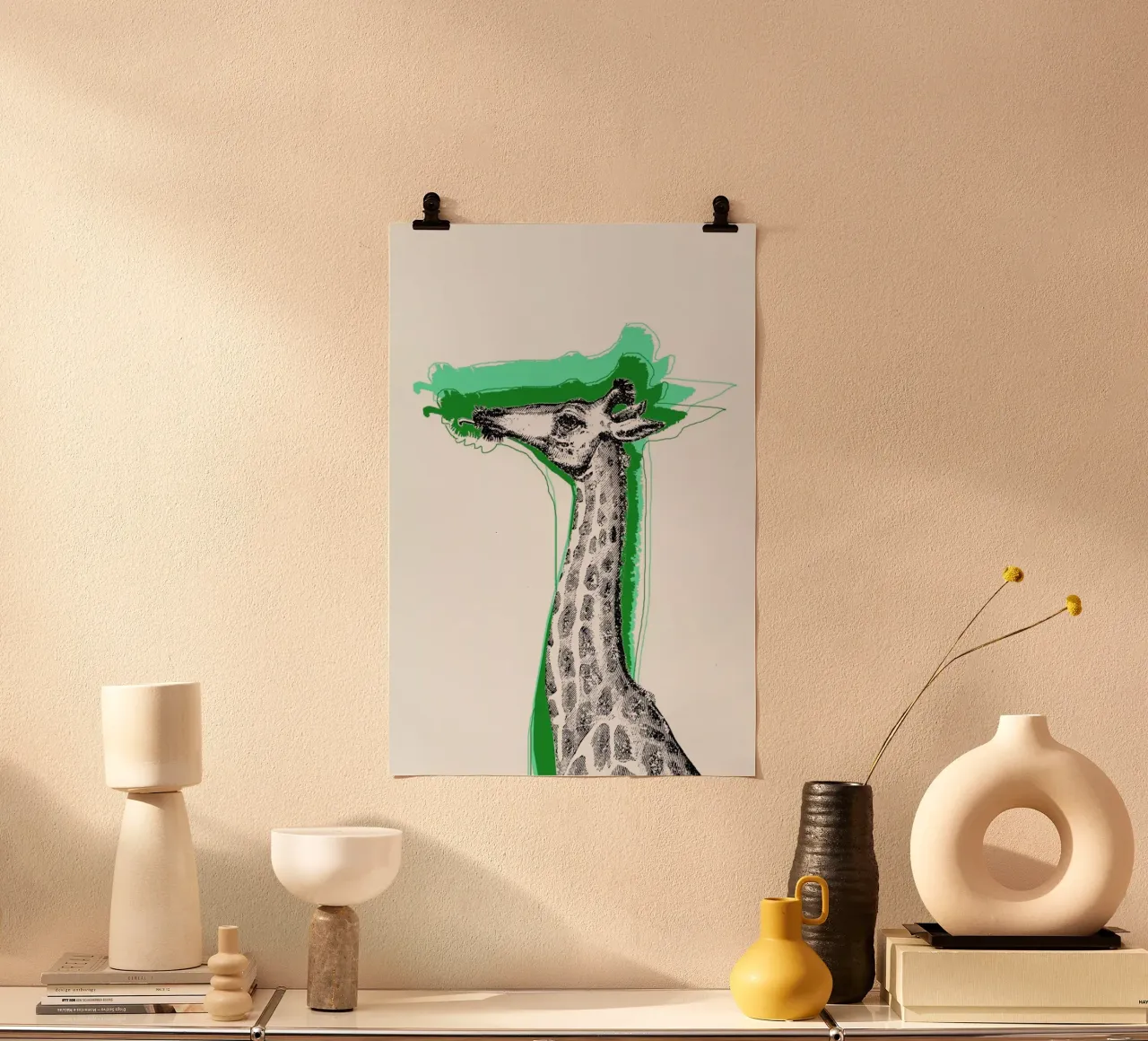 Cool Giraffe poster da Rococco LA
