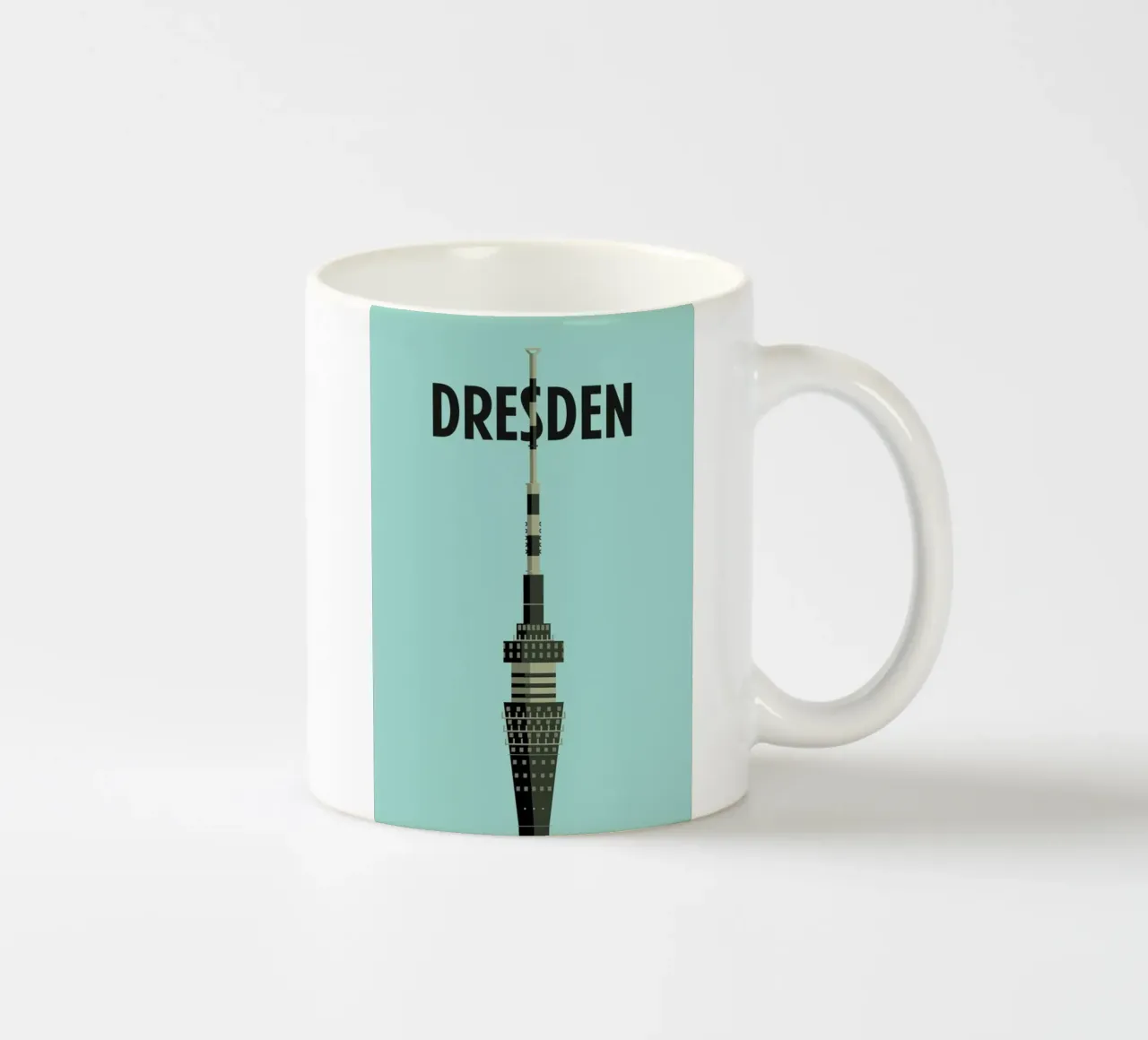 Dresden tazza in ceramica da Designliga Products GmbH & Co. KG