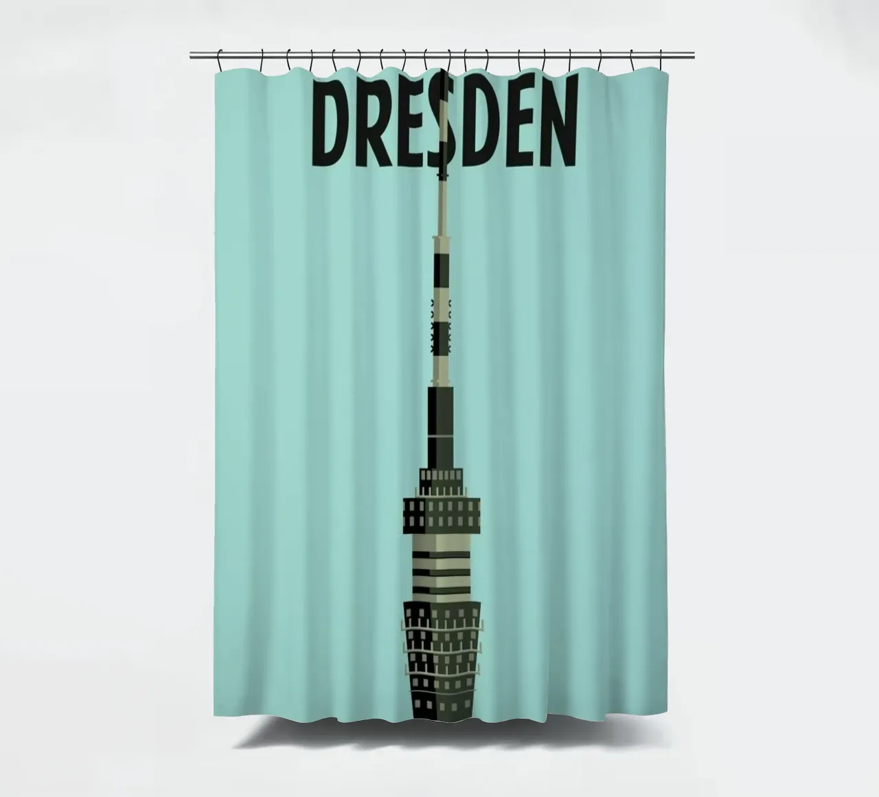 Dresden shower curtain by Designliga Products GmbH & Co. KG
