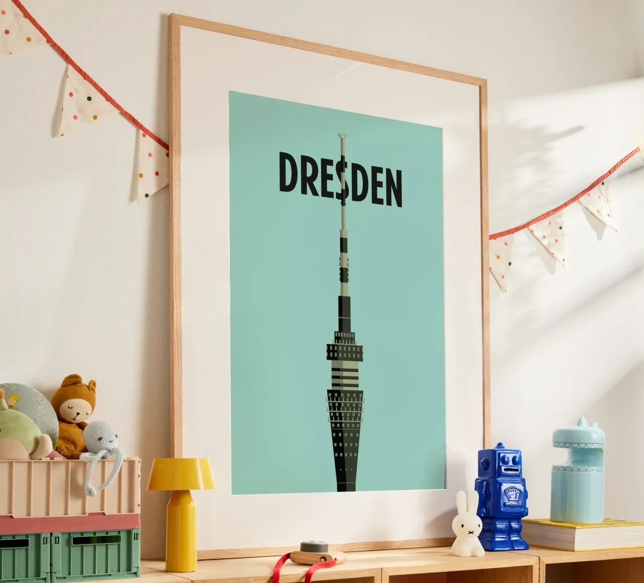 Dresden poster da Designliga Products GmbH & Co. KG