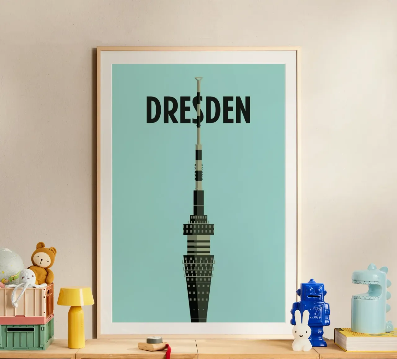 Dresden poster da Designliga Products GmbH & Co. KG