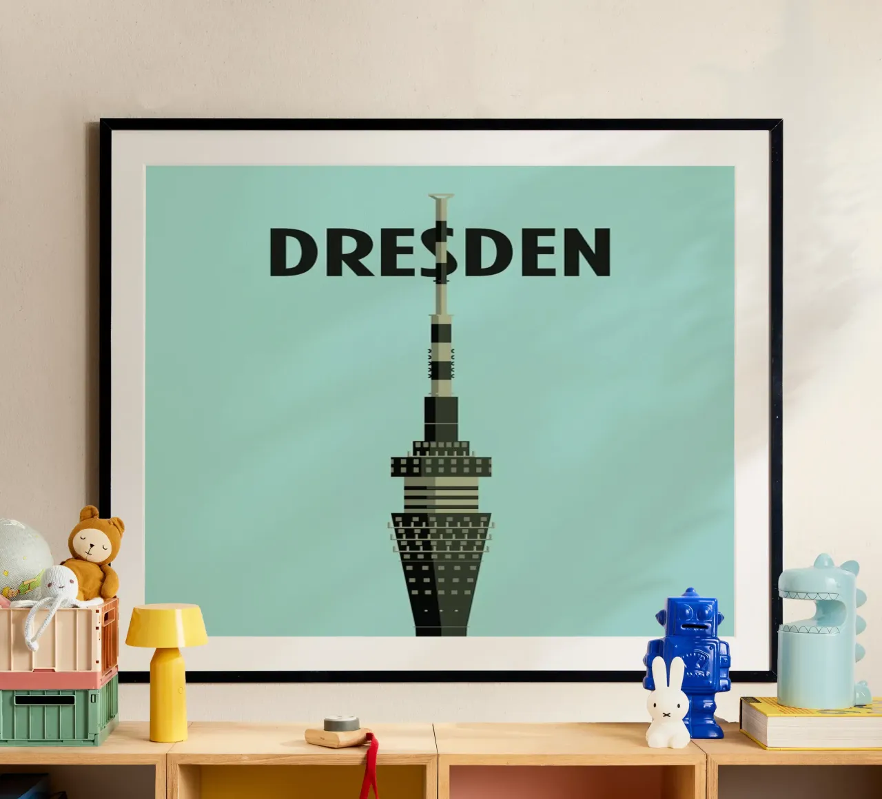 Dresden poster da Designliga Products GmbH & Co. KG