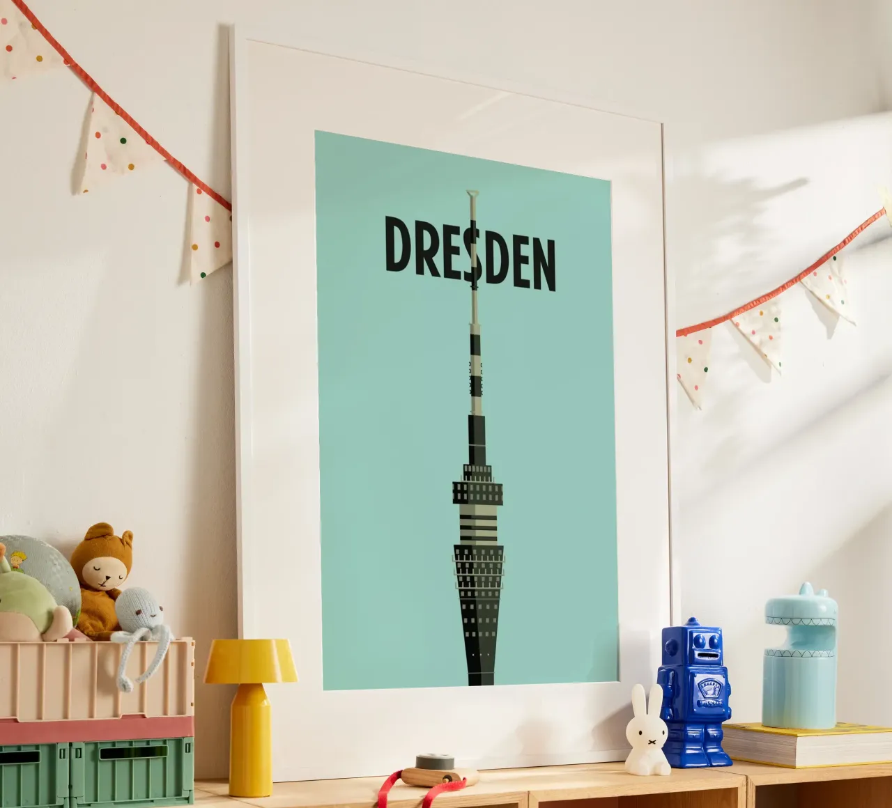 Dresden poster da Designliga Products GmbH & Co. KG