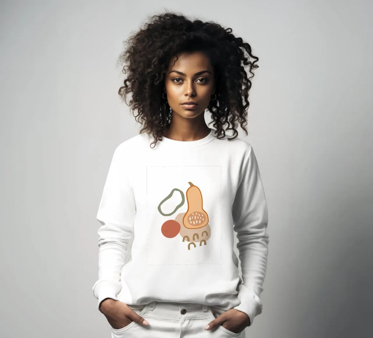 Summer Art Line No 49 felpa da treechild