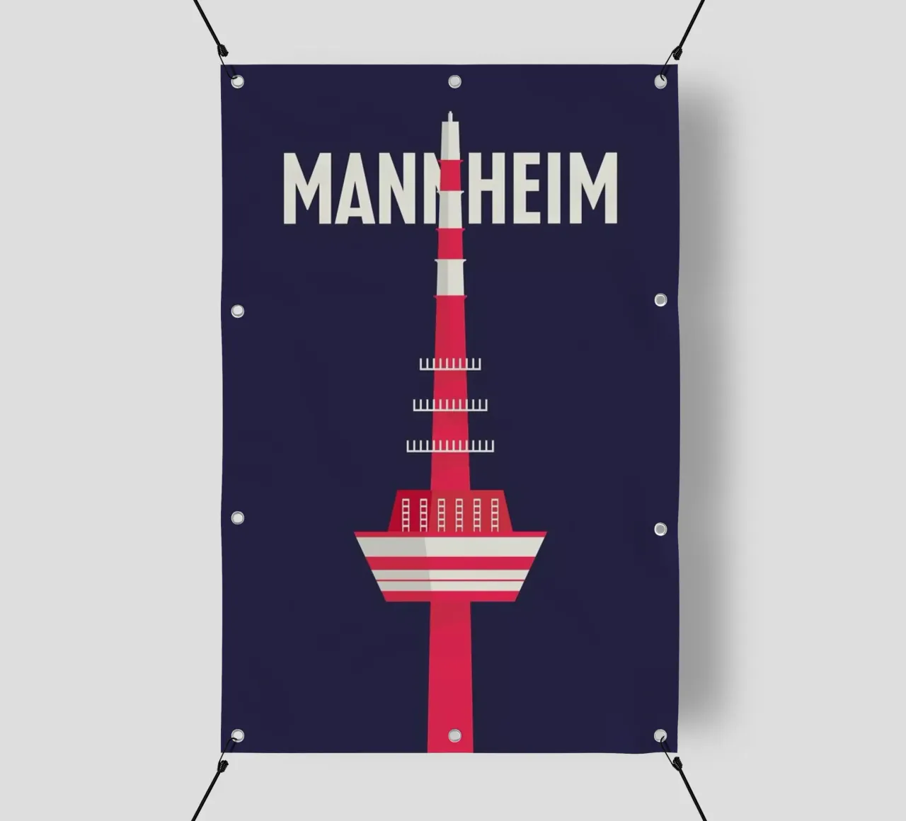 Mannheim telo in pvc da Designliga Products GmbH & Co. KG
