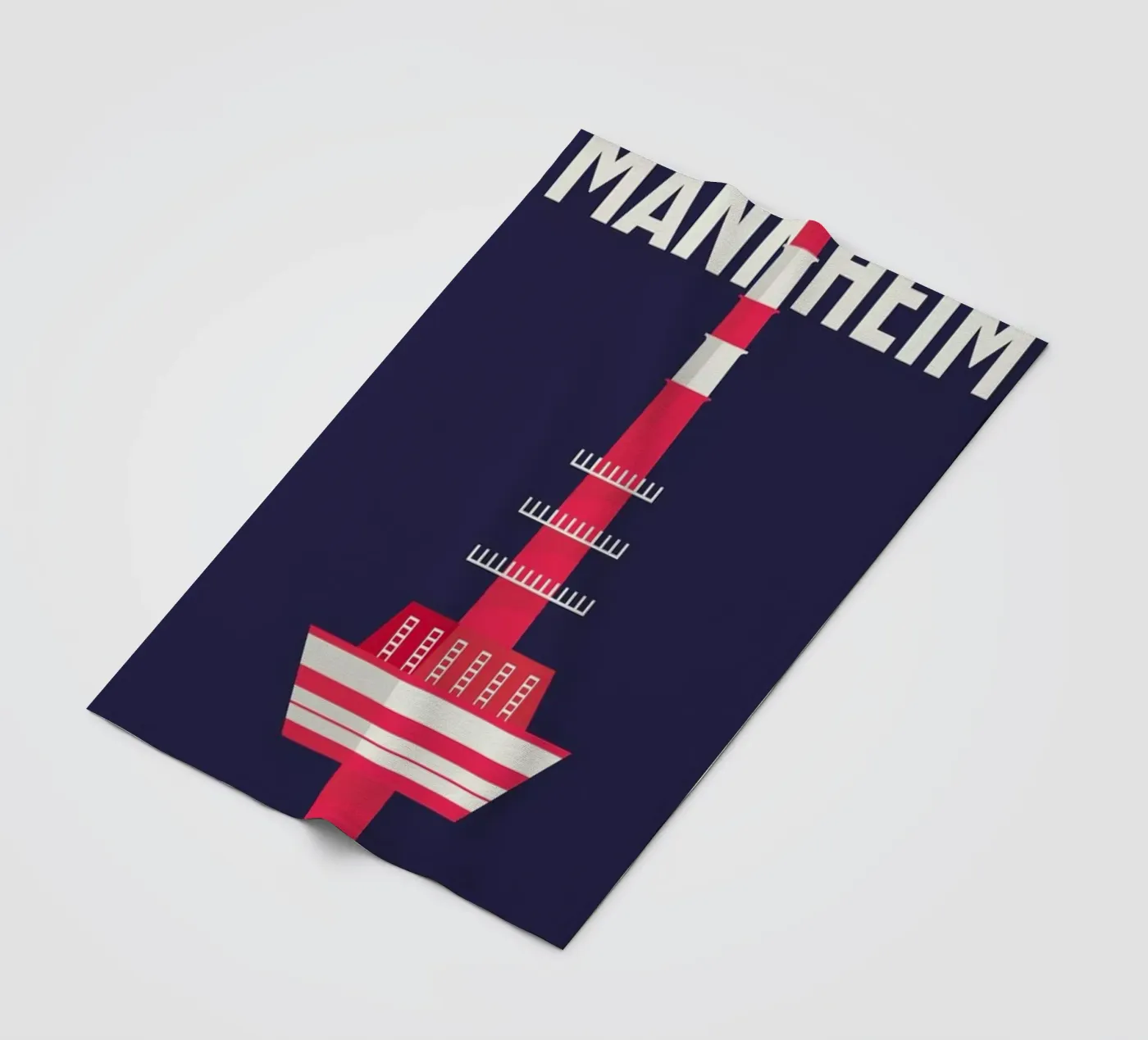 Mannheim fleecedeken van Designliga Products GmbH & Co. KG