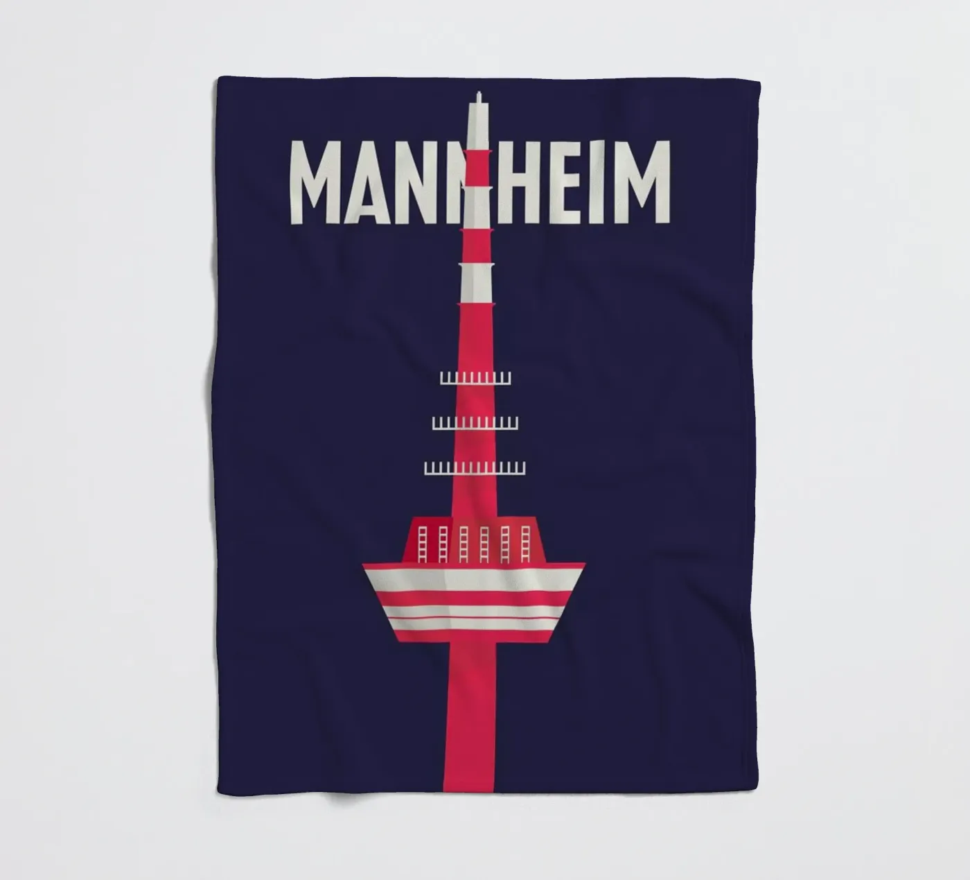 Mannheim fleecedeken van Designliga Products GmbH & Co. KG