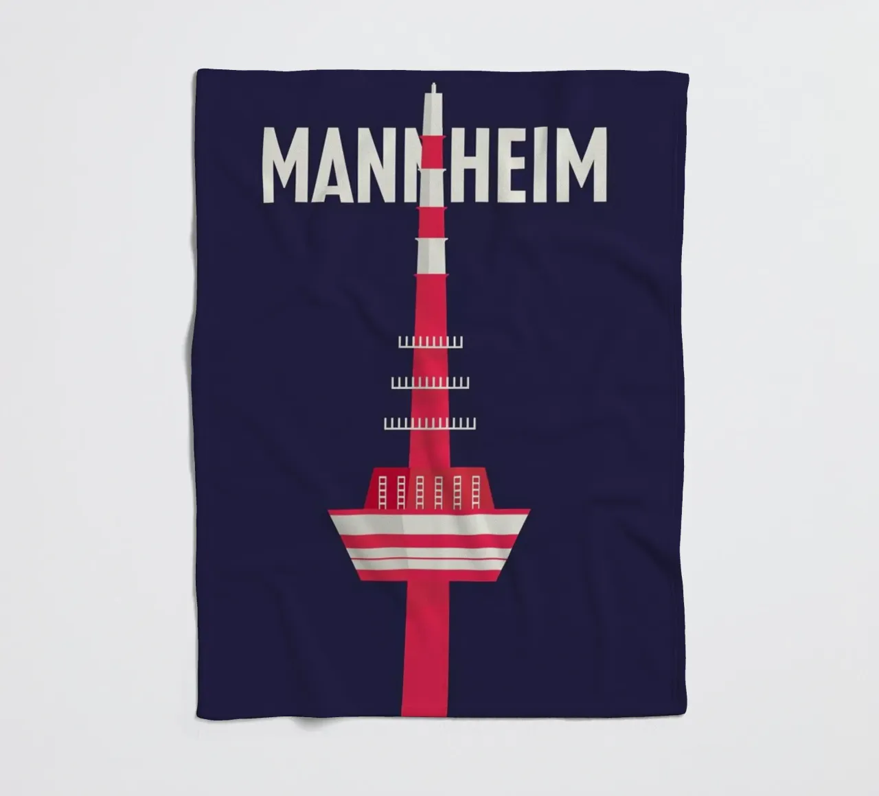 Mannheim fleecedeken van Designliga Products GmbH & Co. KG