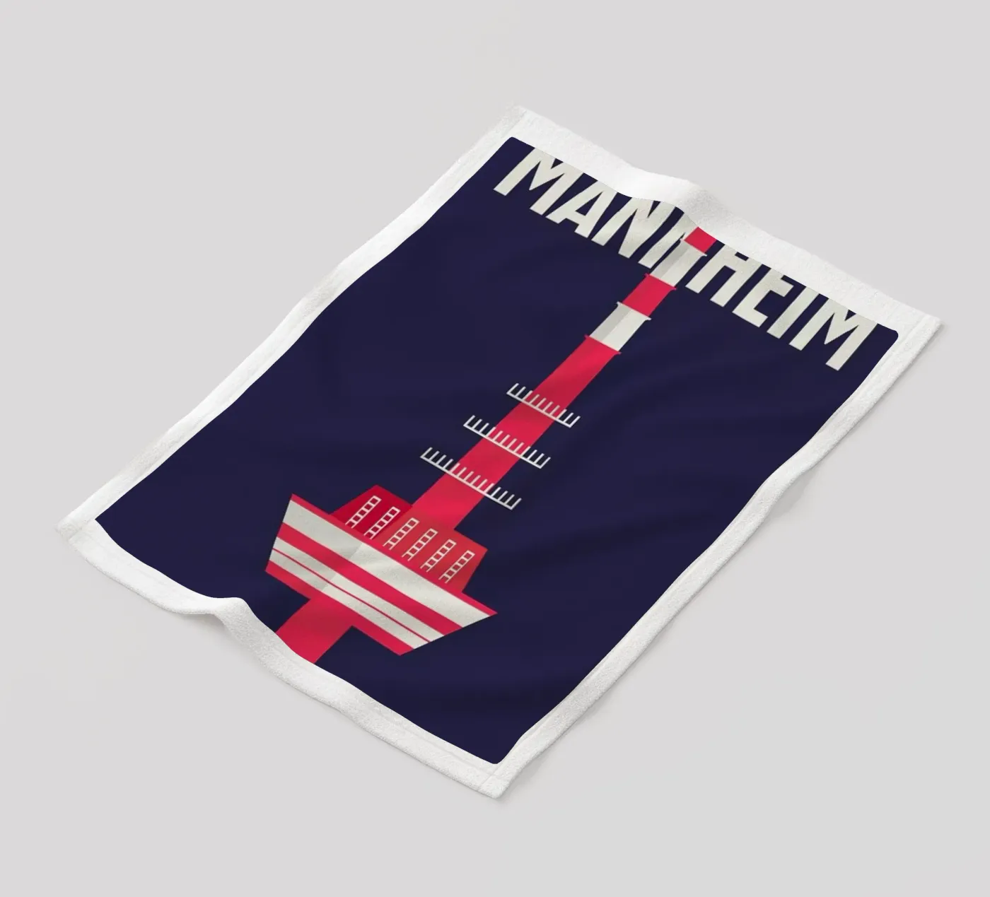 Mannheim fleecedeken van Designliga Products GmbH & Co. KG