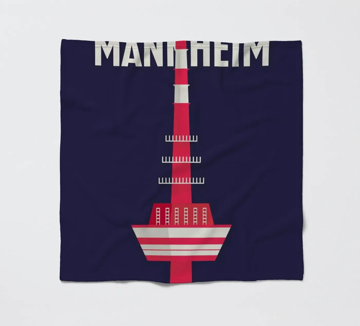 Mannheim fleecedeken van Designliga Products GmbH & Co. KG