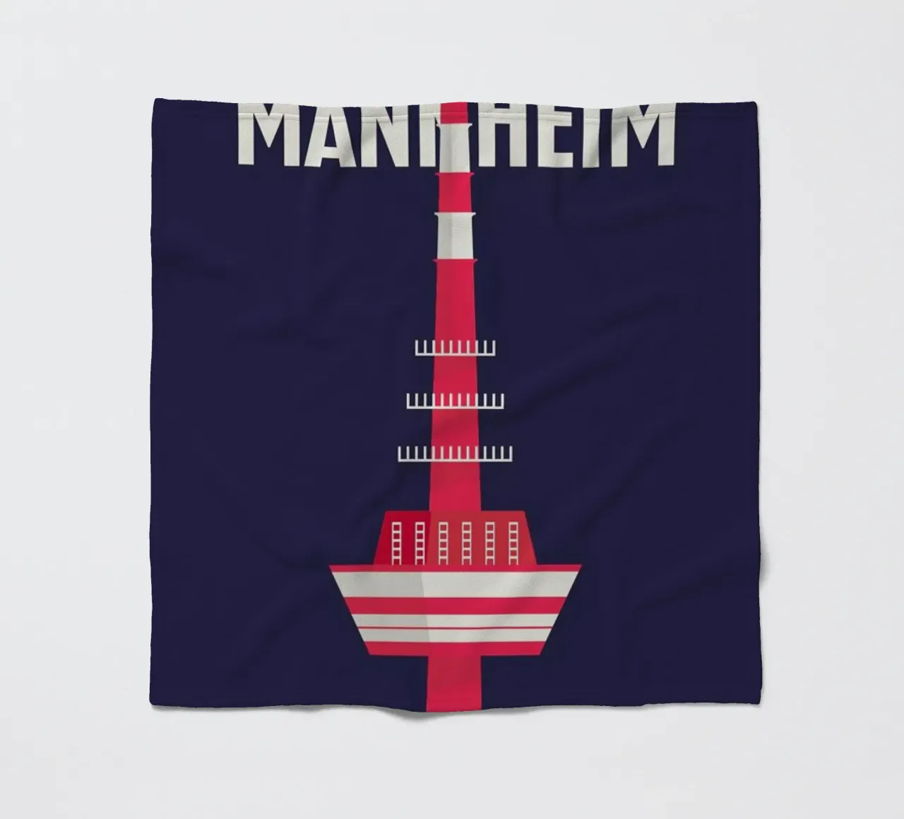 Mannheim fleecedeken van Designliga Products GmbH & Co. KG