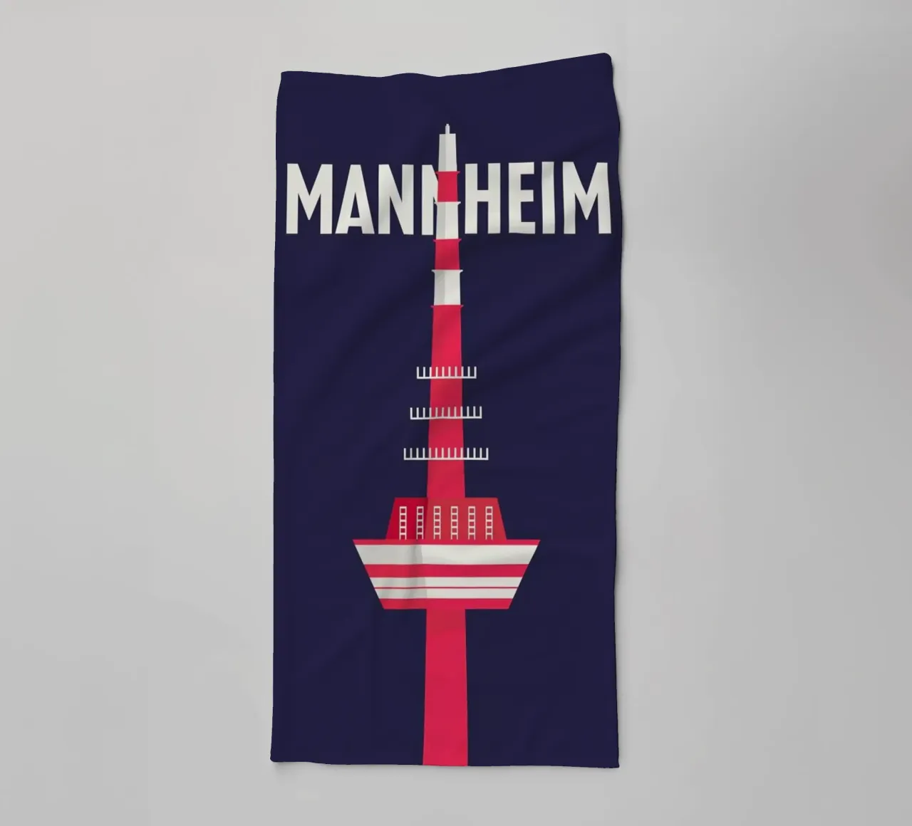 Mannheim badhanddoek van Designliga Products GmbH & Co. KG