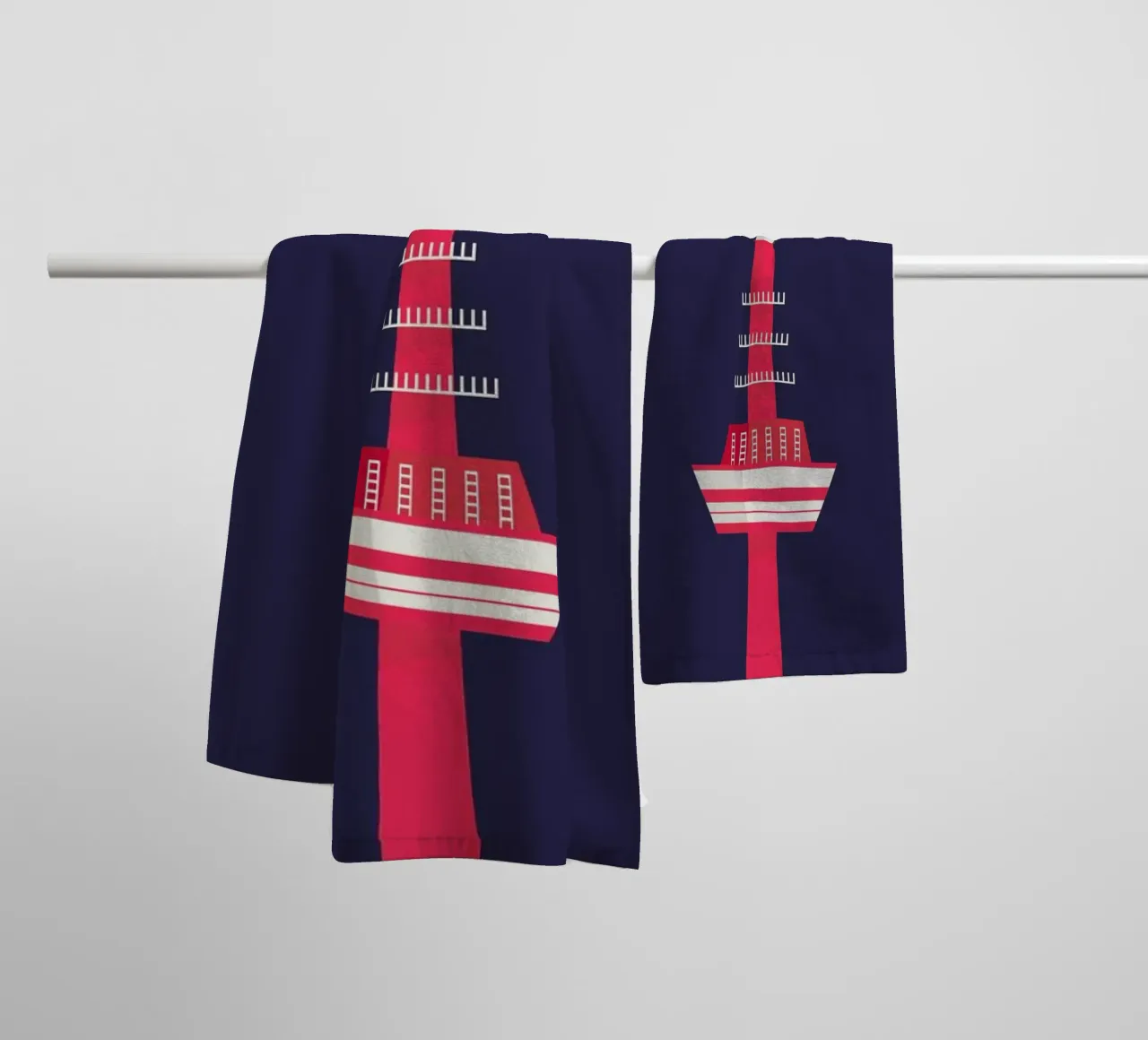 Mannheim badhanddoek van Designliga Products GmbH & Co. KG