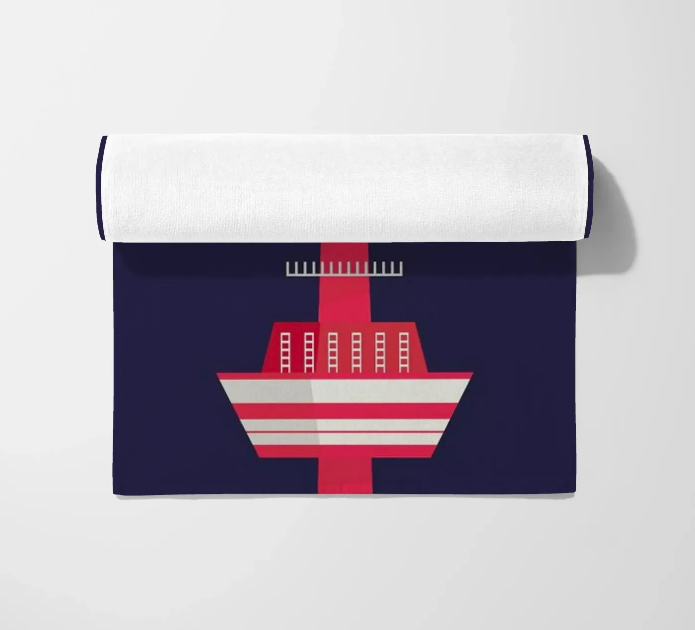 Mannheim Strandtuch von Designliga Products GmbH & Co. KG