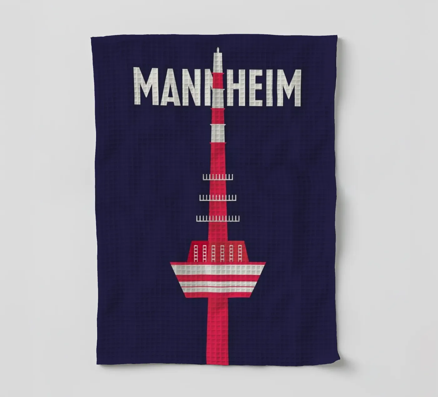 Mannheim Geschirrtuch von Designliga Products GmbH & Co. KG