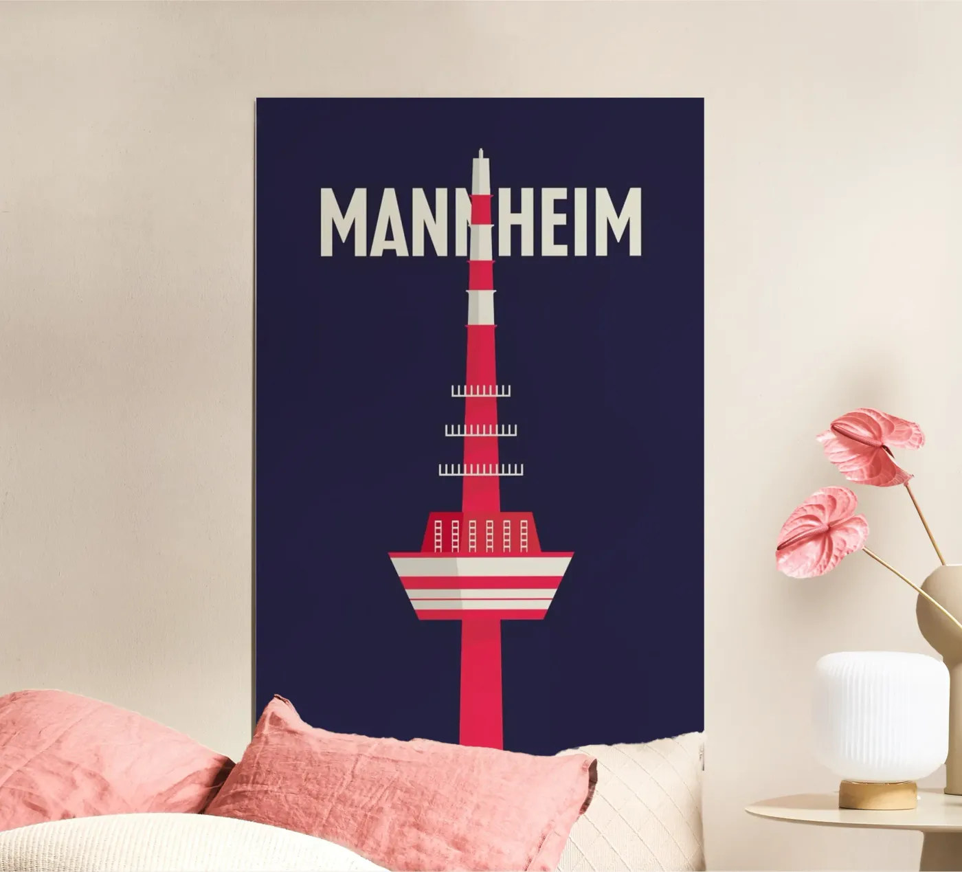 Mannheim poster by Designliga Products GmbH & Co. KG