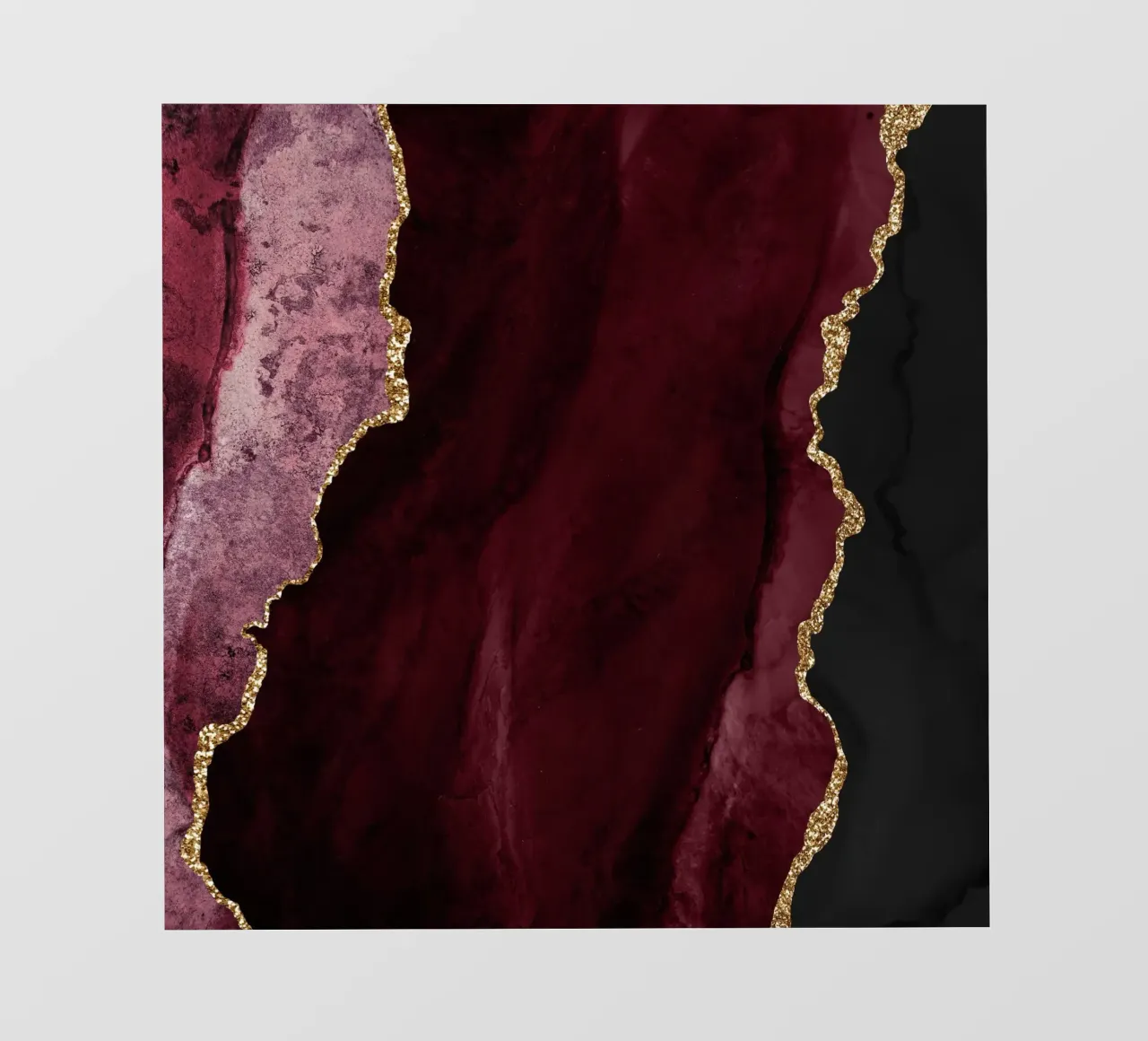 Texture Agata Borgogna e Oro 01 telo in pvc da Gemstone Textures