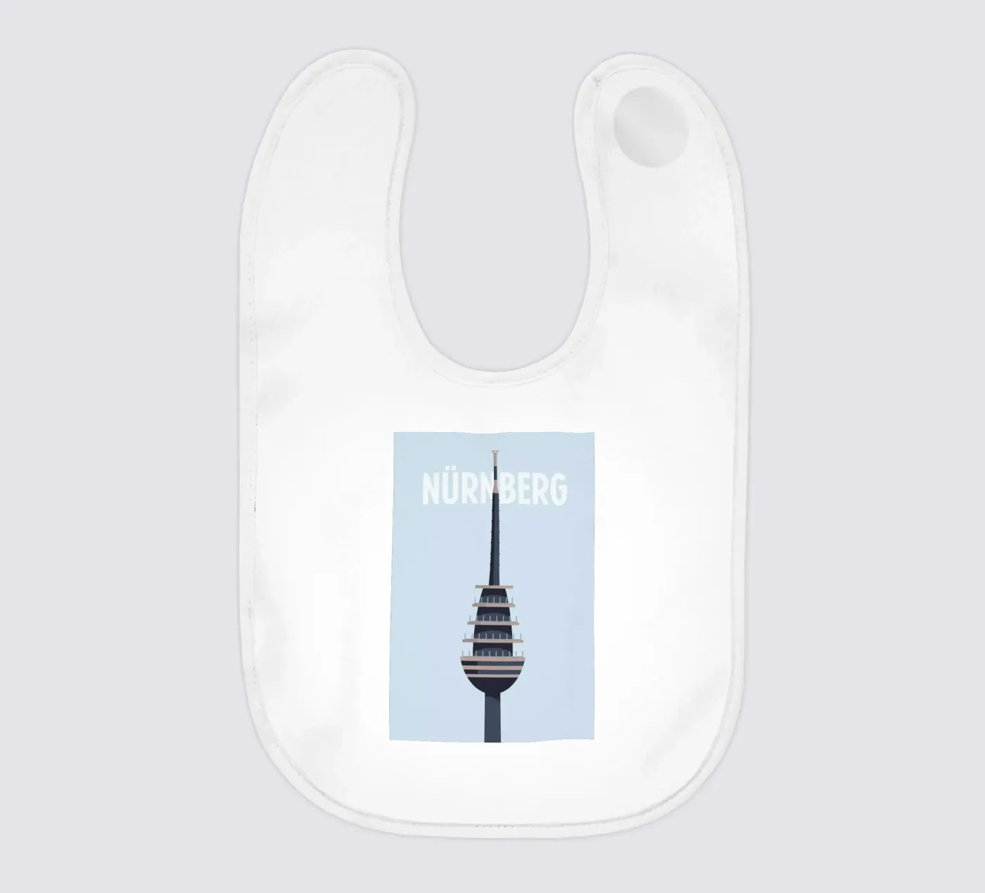 Nürnberg Babylätzchen von Designliga Products GmbH & Co. KG