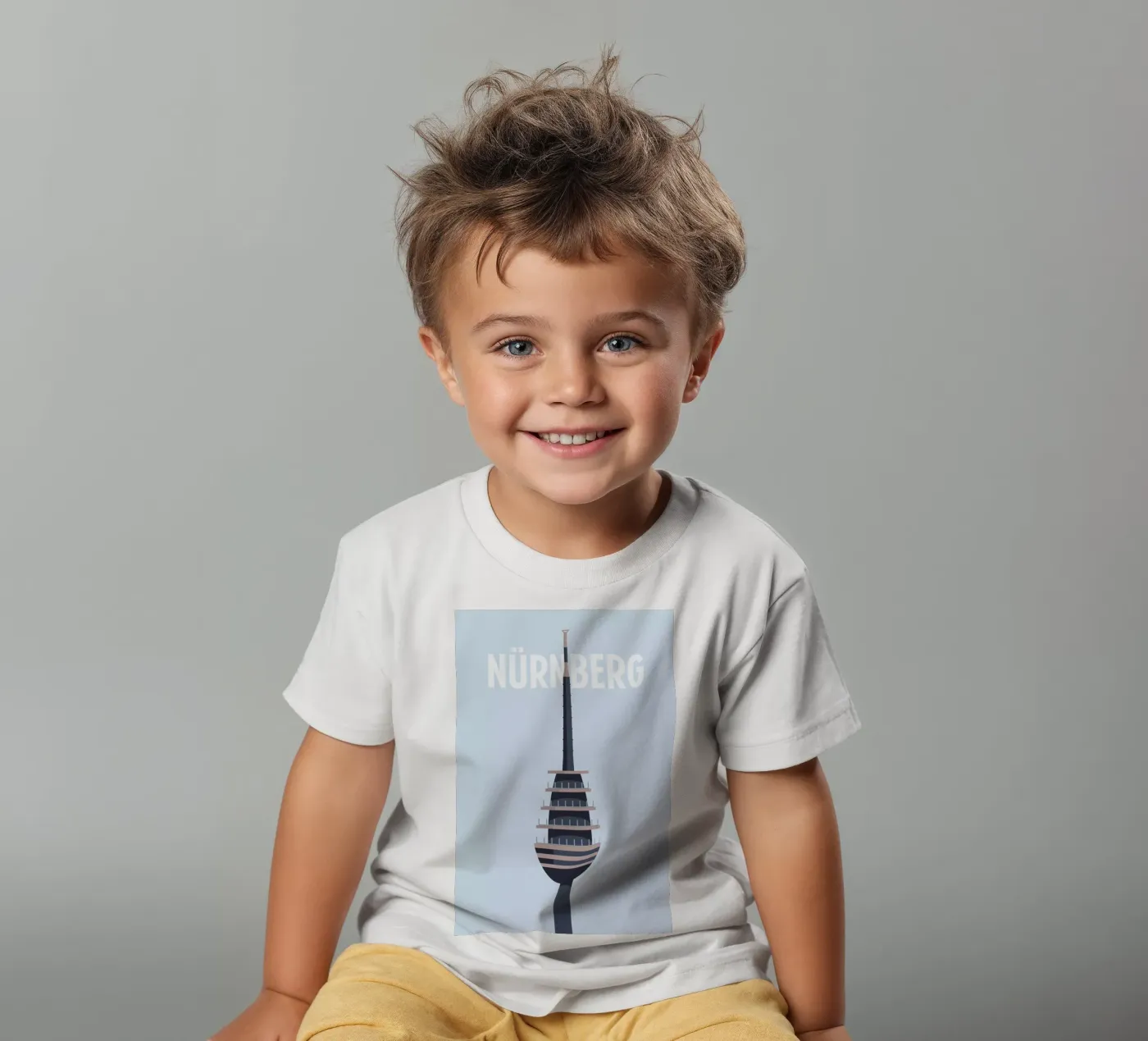 Nürnberg t-shirt bambini da Designliga Products GmbH & Co. KG