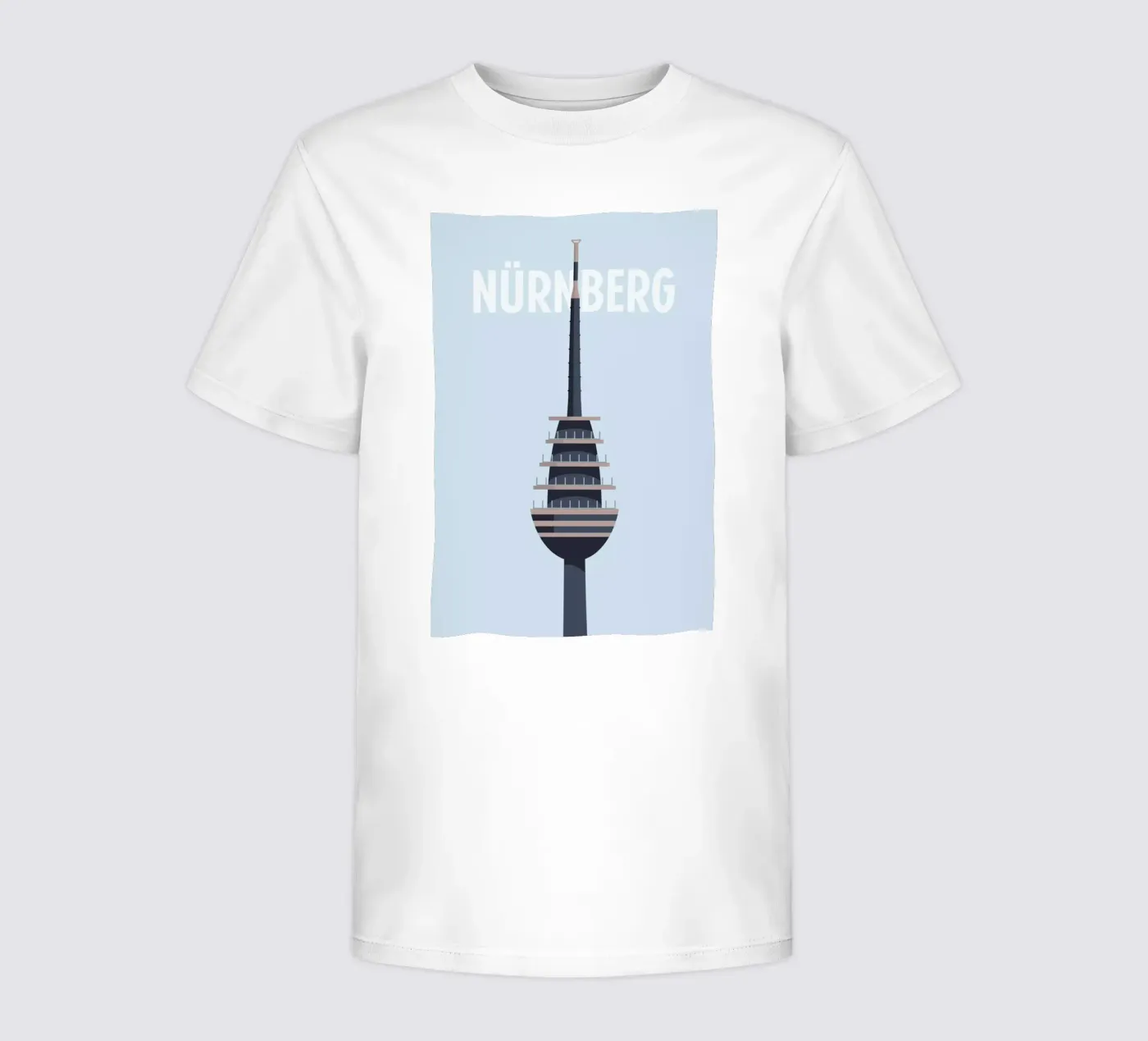 Nürnberg t-shirt bambini da Designliga Products GmbH & Co. KG