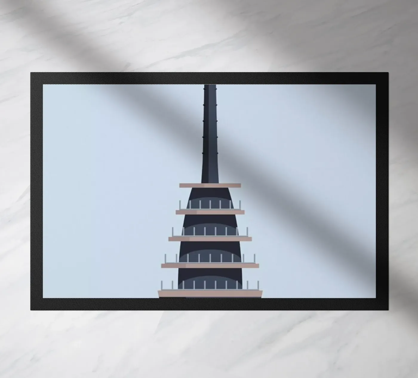 Nürnberg Fußmatte von Designliga Products GmbH & Co. KG