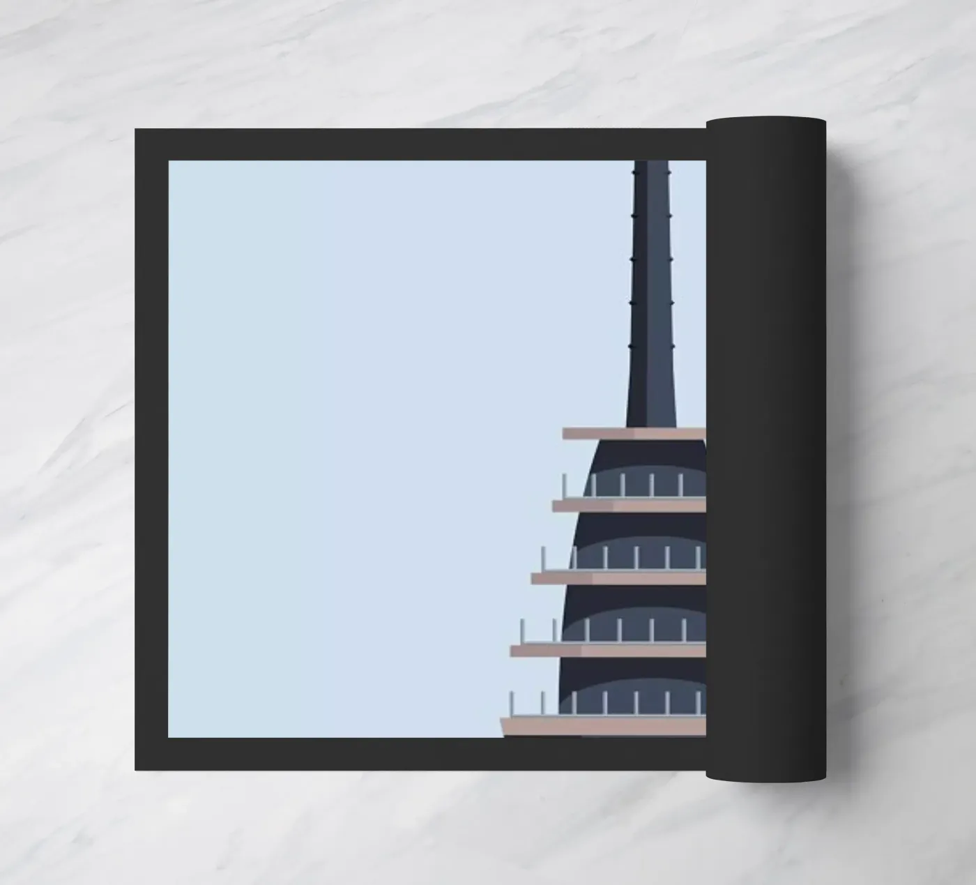 Nürnberg Fußmatte von Designliga Products GmbH & Co. KG