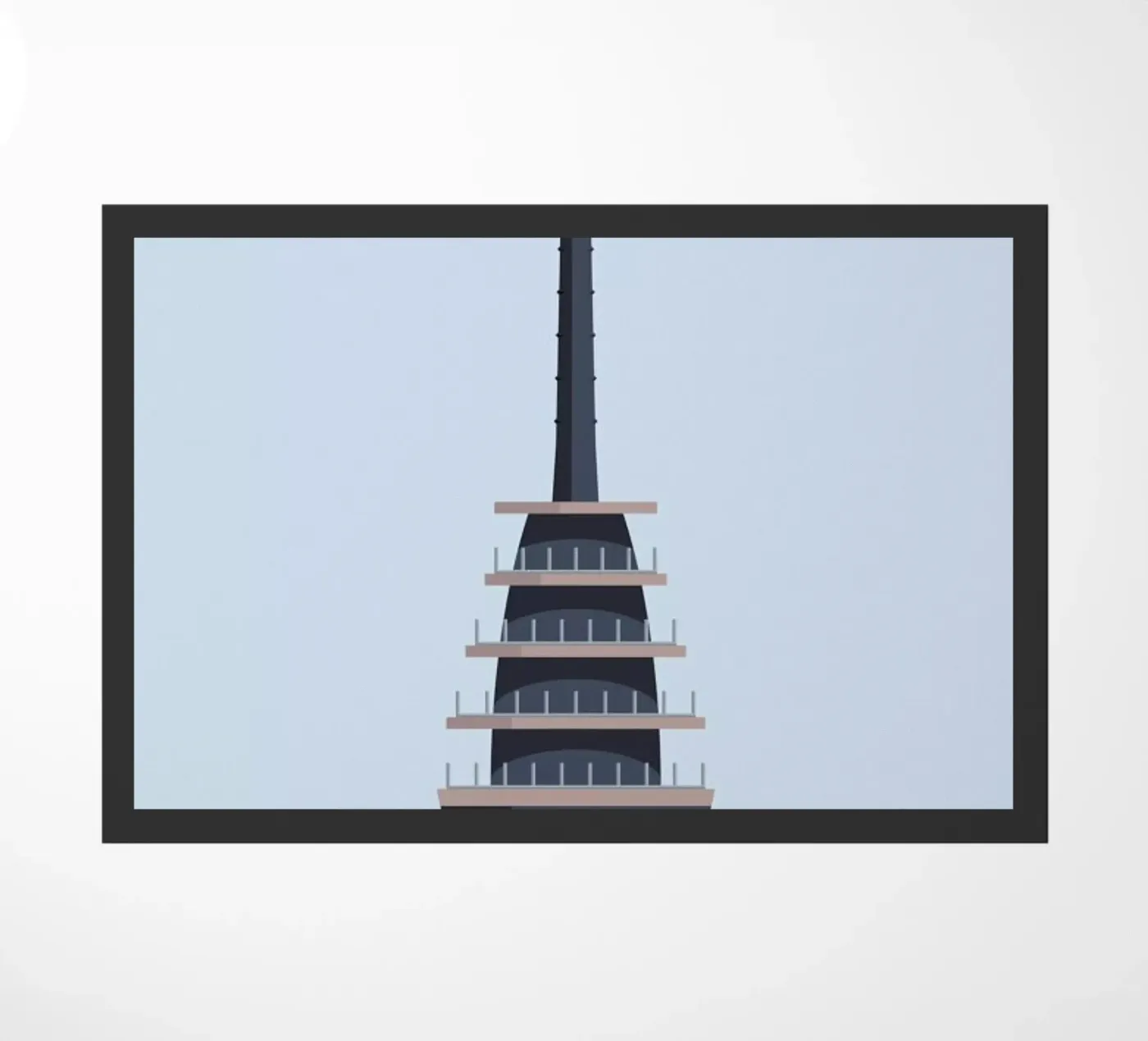 Nürnberg Fußmatte von Designliga Products GmbH & Co. KG