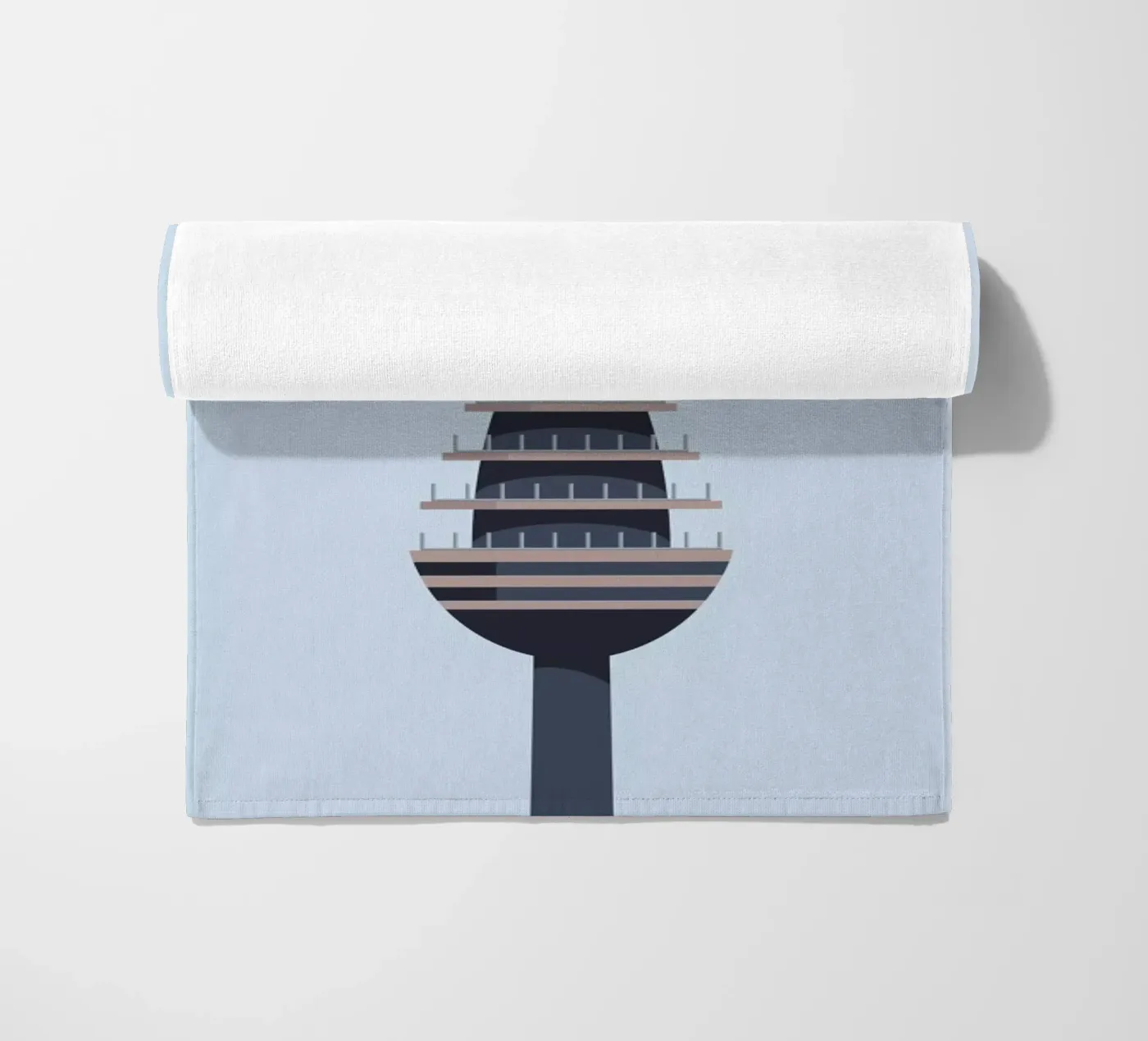 Nürnberg beach towel by Designliga Products GmbH & Co. KG