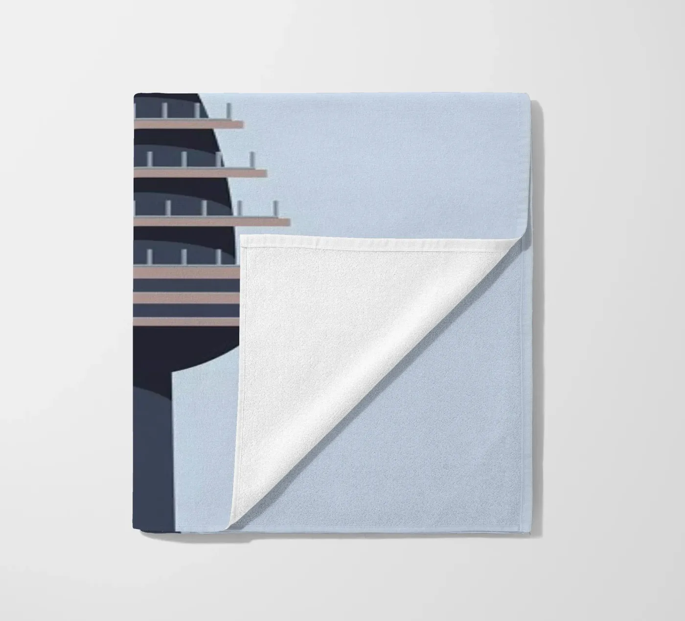 Nürnberg beach towel by Designliga Products GmbH & Co. KG