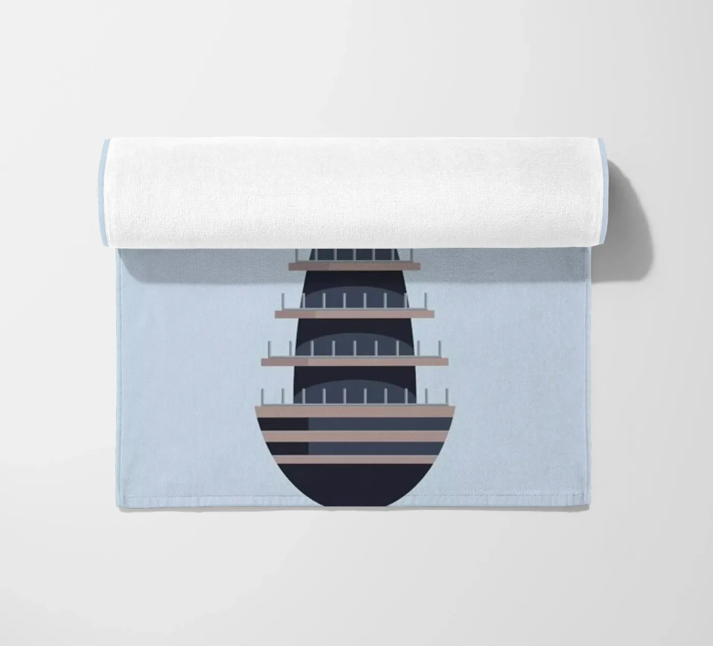 Nürnberg beach towel by Designliga Products GmbH & Co. KG