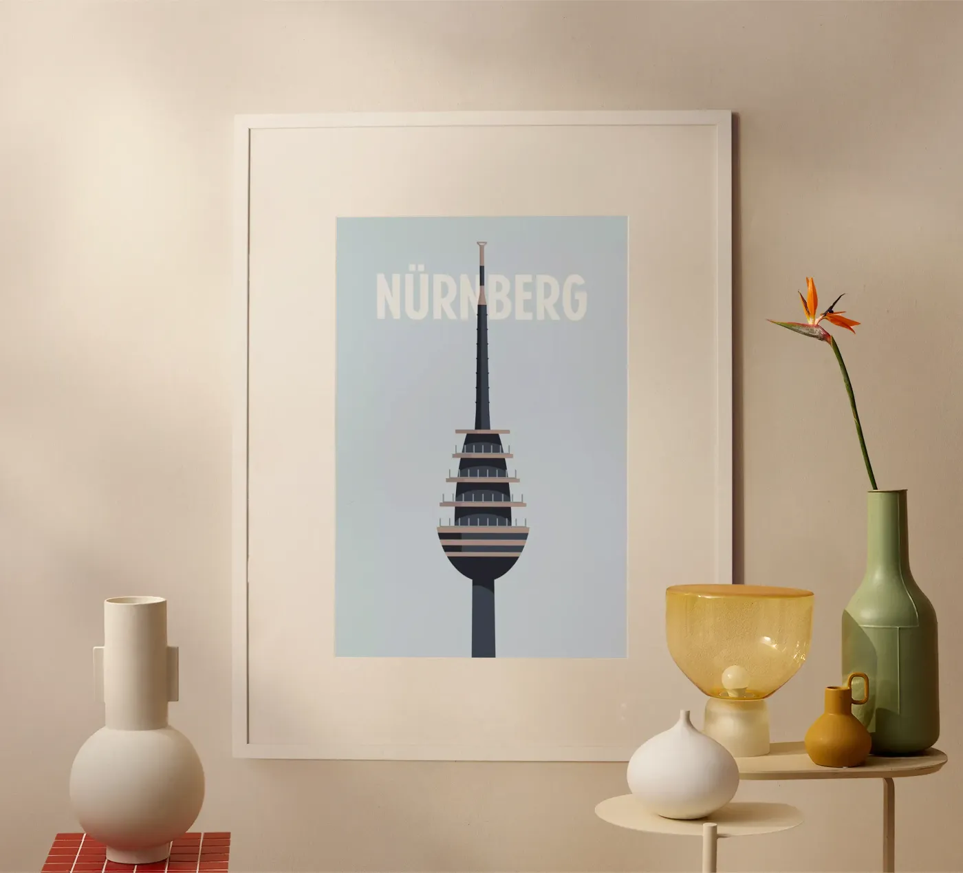 Nürnberg poster by Designliga Products GmbH & Co. KG
