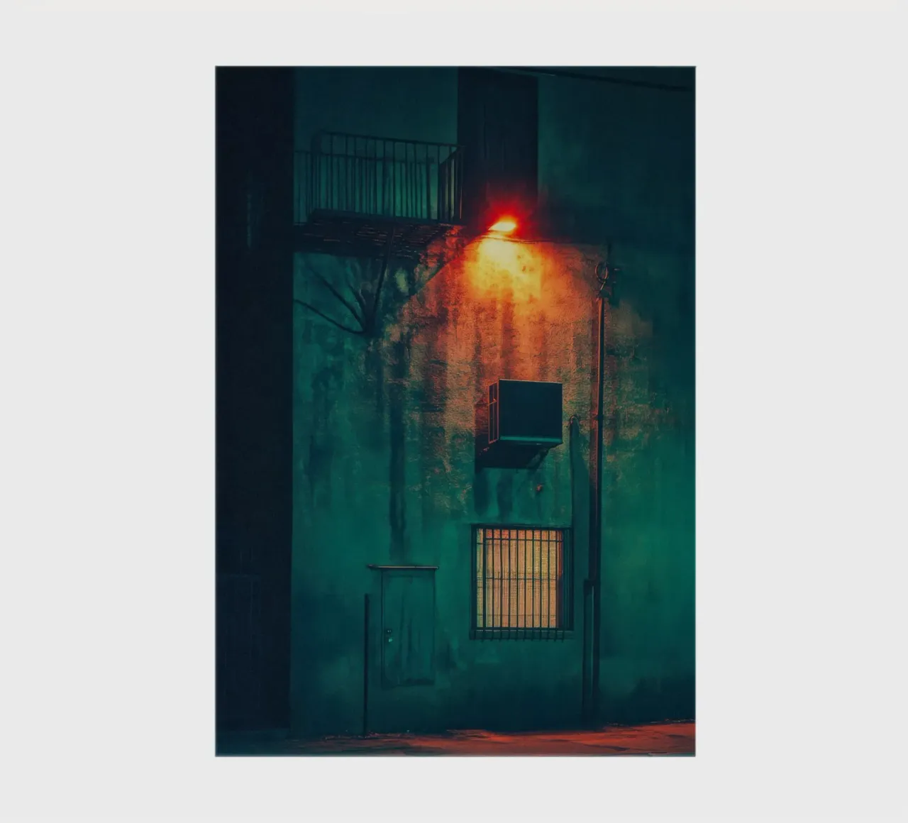 Playing with light on the walls of New Orleans notebook by By Night