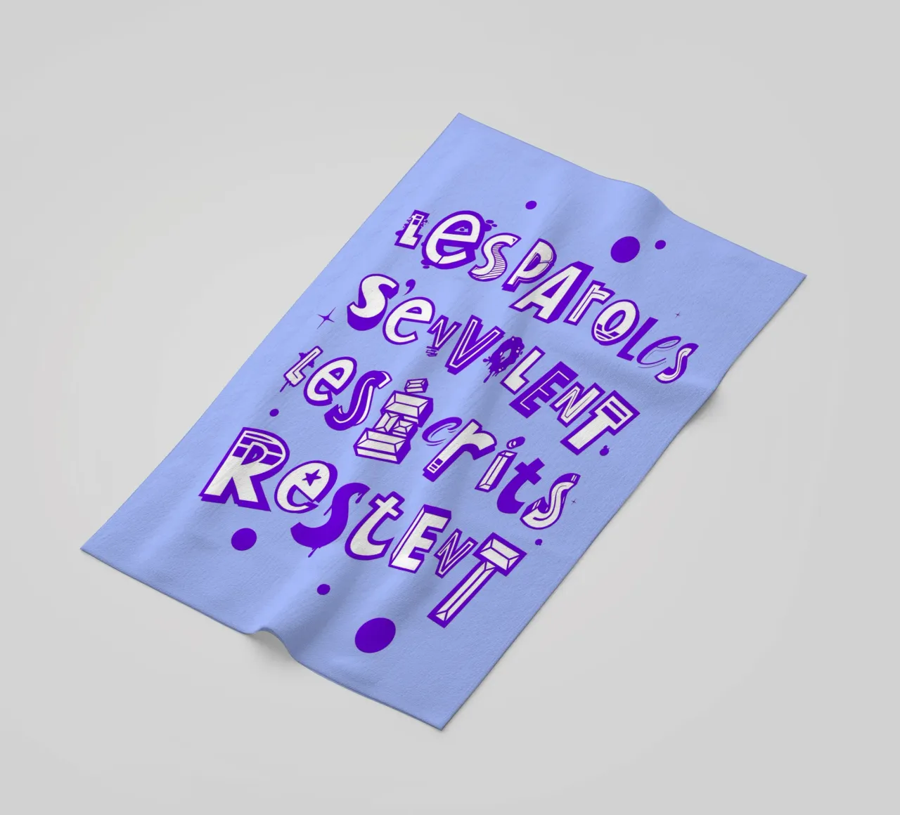 Les paroles s'envolent les écrits restent telo mare da Glettering