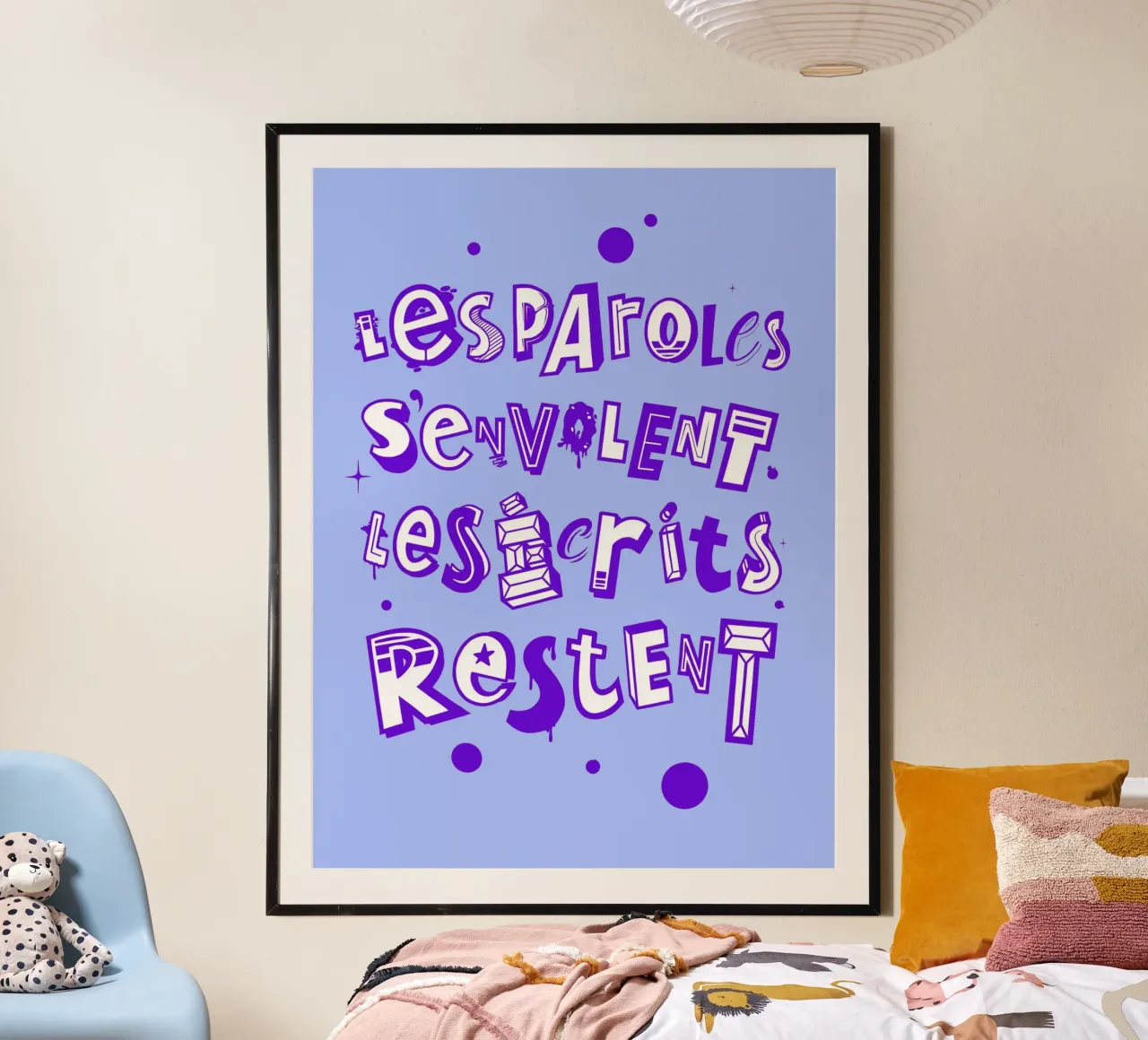 Les paroles s'envolent les écrits restent carta hahnemühle da Glettering