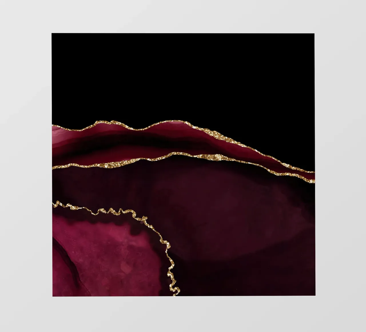 Agata bordeaux e oro Texture 05 telo in pvc da Gemstone Textures
