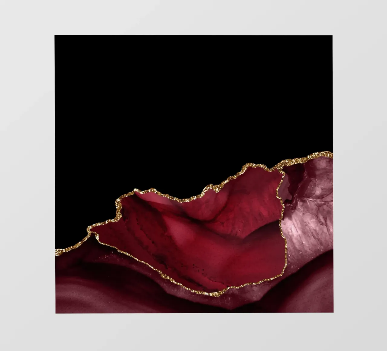 Texture Agata Borgogna e Oro 06 telo in pvc da Gemstone Textures