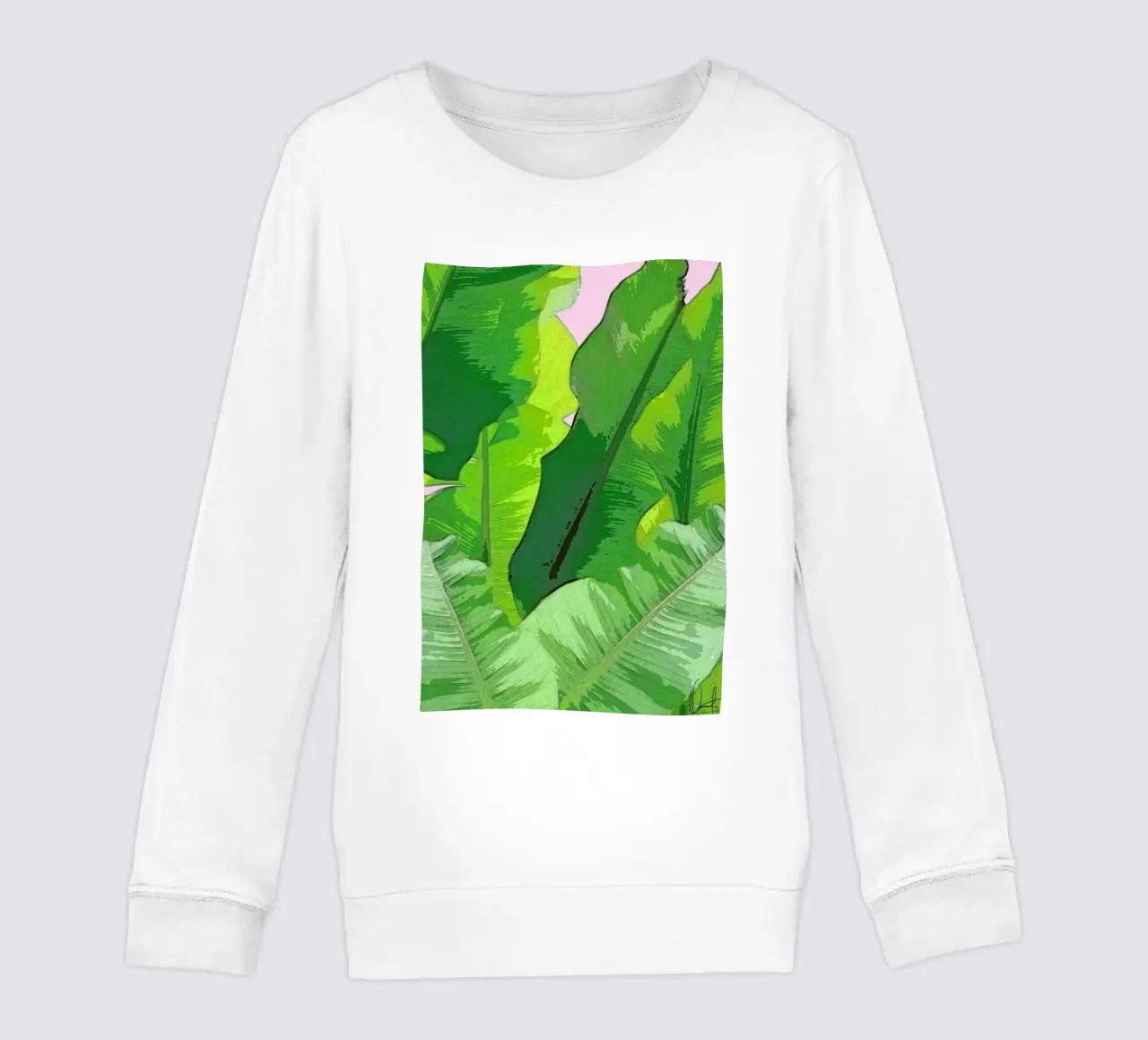 Banana Tropics felpa bambino da Xchange Art Studio