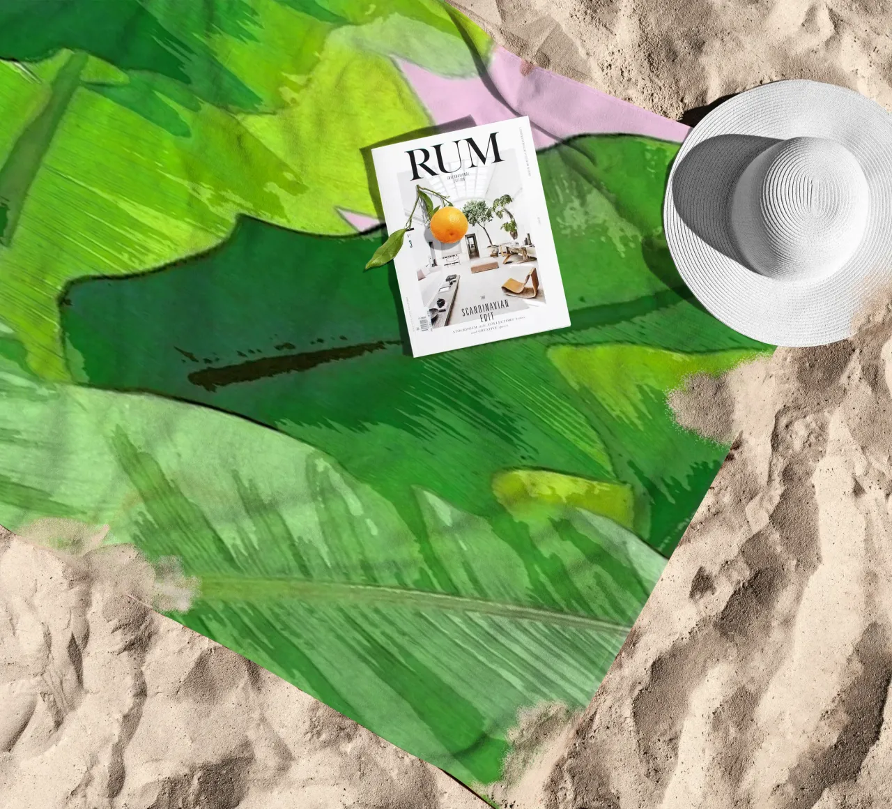 Banana Tropics telo mare da Xchange Art Studio