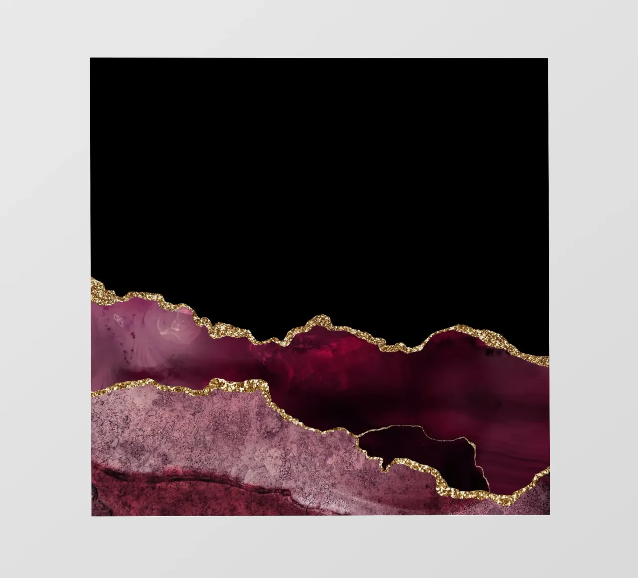 Agata bordeaux e oro Texture 10 telo in pvc da Gemstone Textures