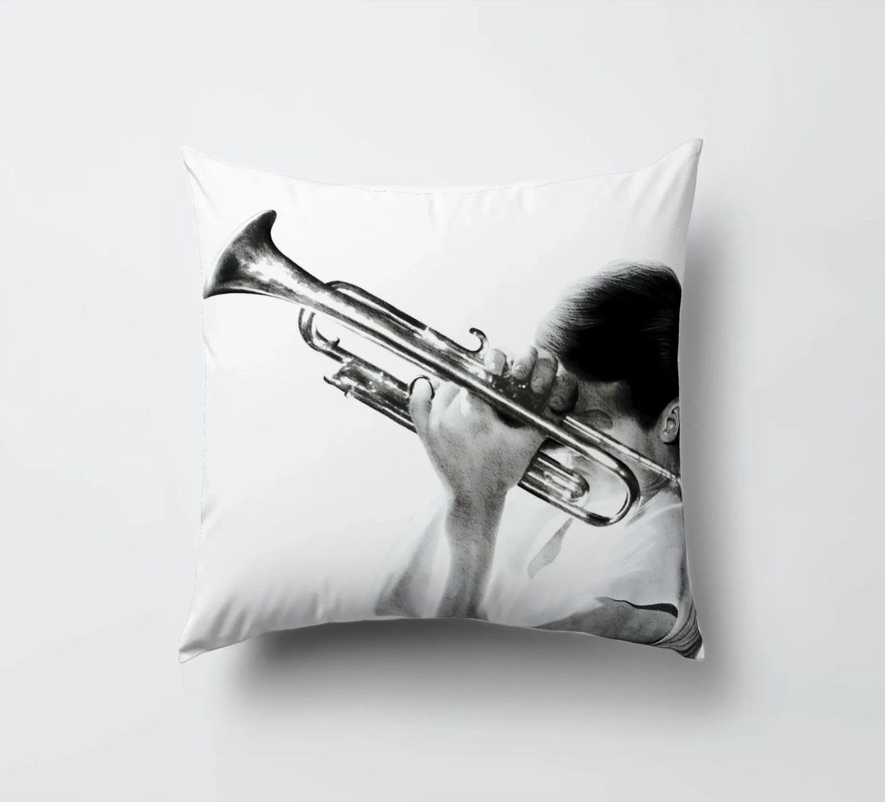 Chet Baker Kissen von heiyoum