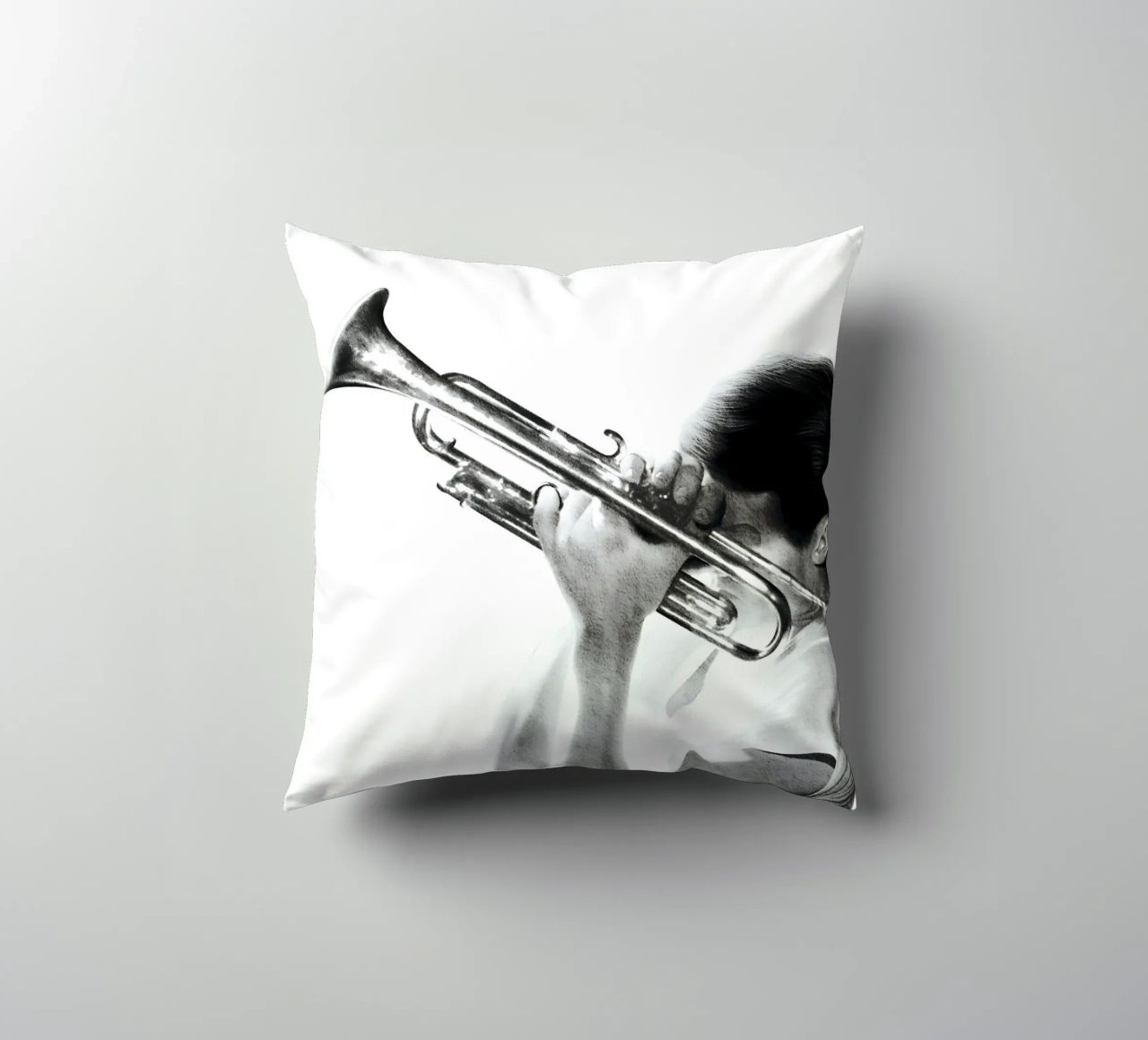 Chet Baker Kissen von heiyoum