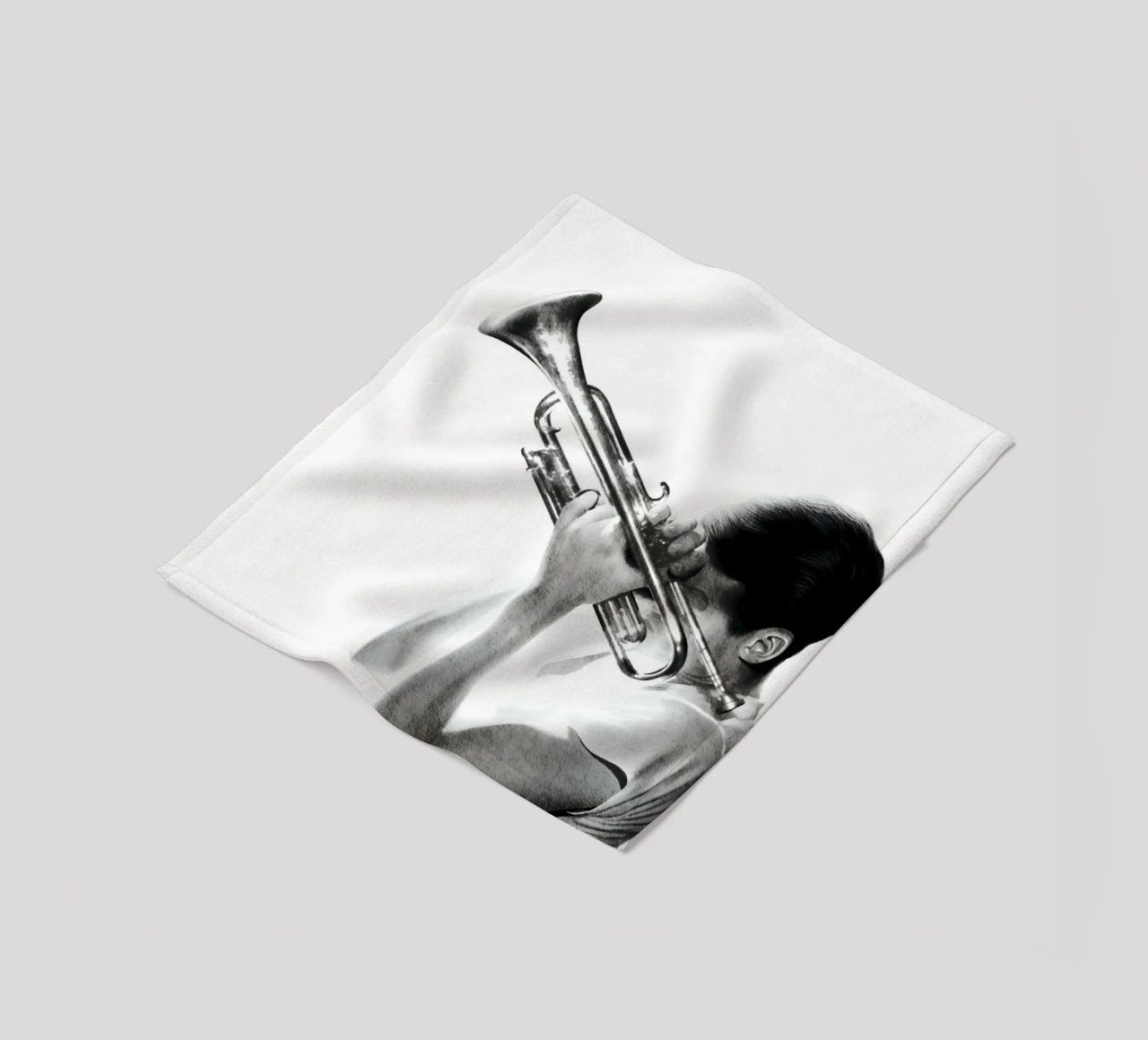 Chet Baker Fleecedecke von heiyoum