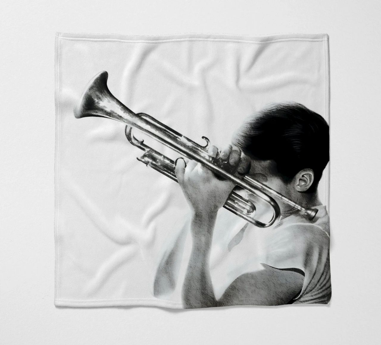 Chet Baker Fleecedecke von heiyoum