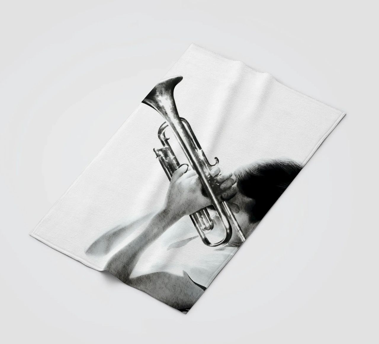 Chet Baker Fleecedecke von heiyoum