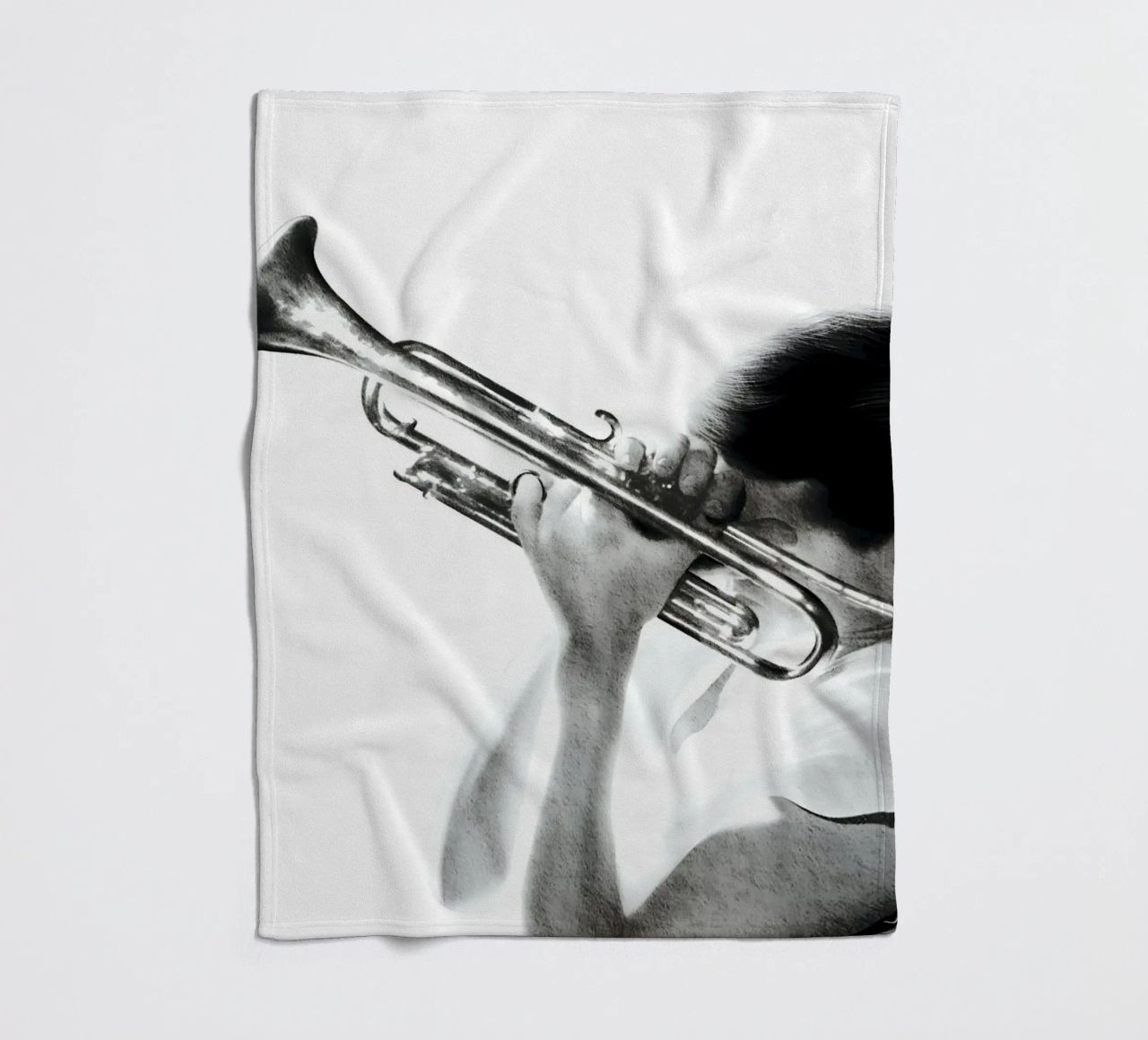 Chet Baker Fleecedecke von heiyoum