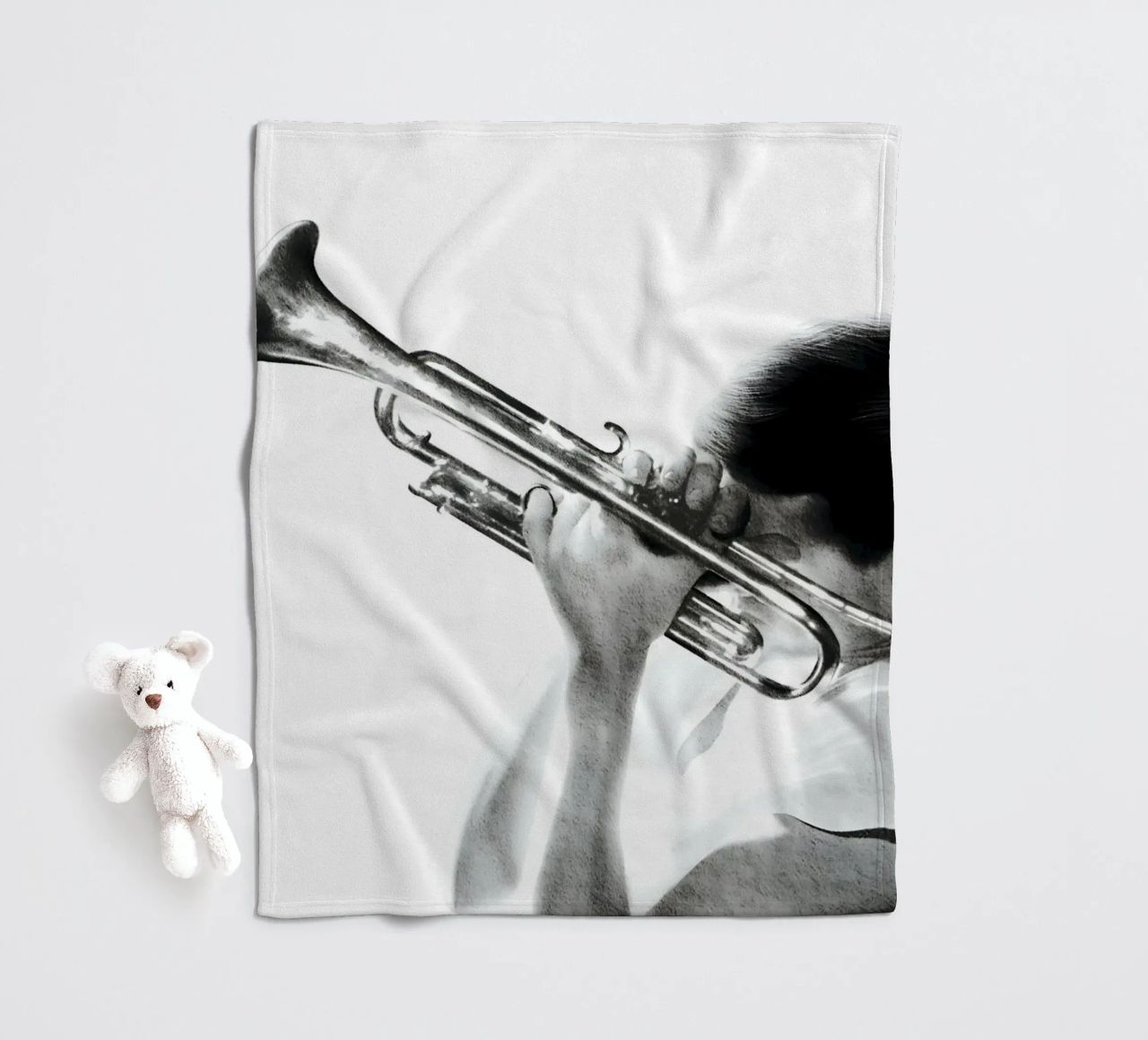Chet Baker Fleecedecke von heiyoum