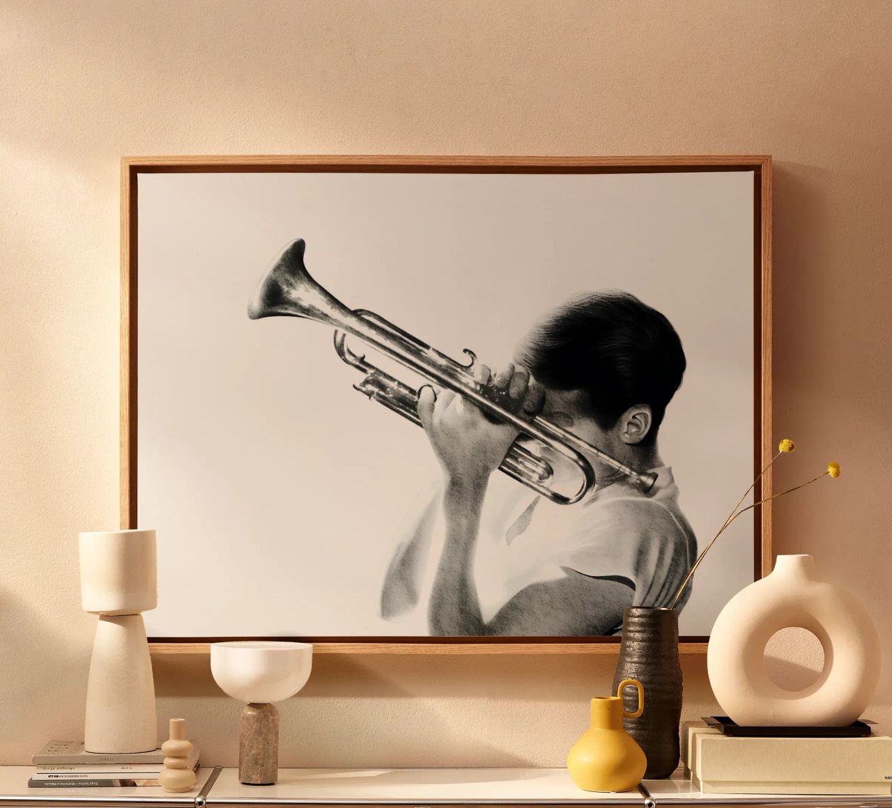 Chet Baker Leinwand von heiyoum